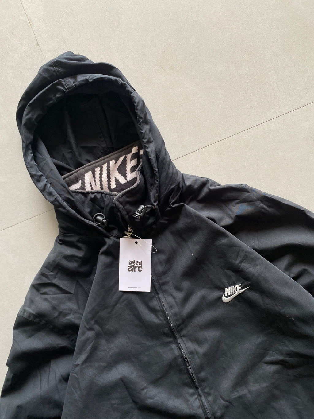 00s NIKE HOODED JACKET - XL