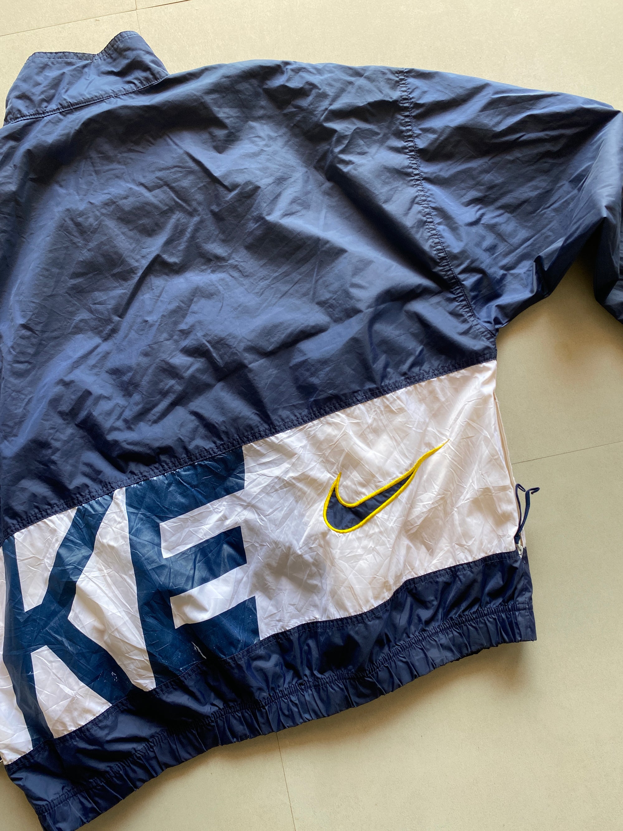 90s NIKE SPELL OUT JACKET - XL