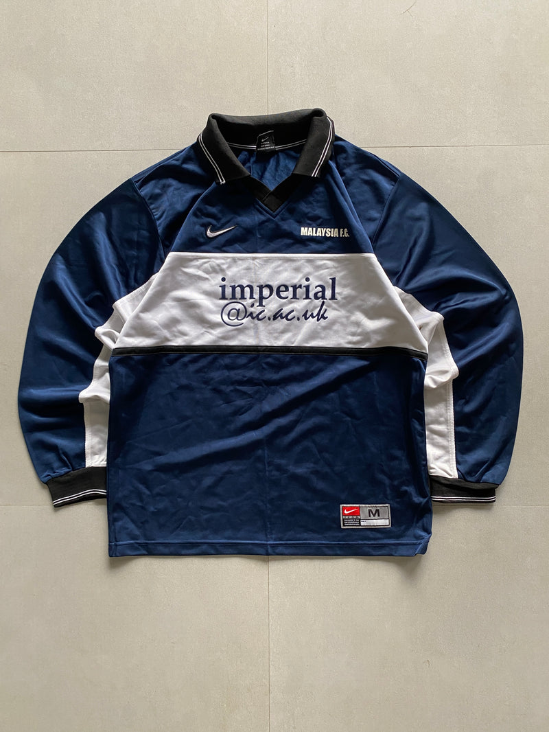 90s NIKE FULL SLEEVE JERSEY - M