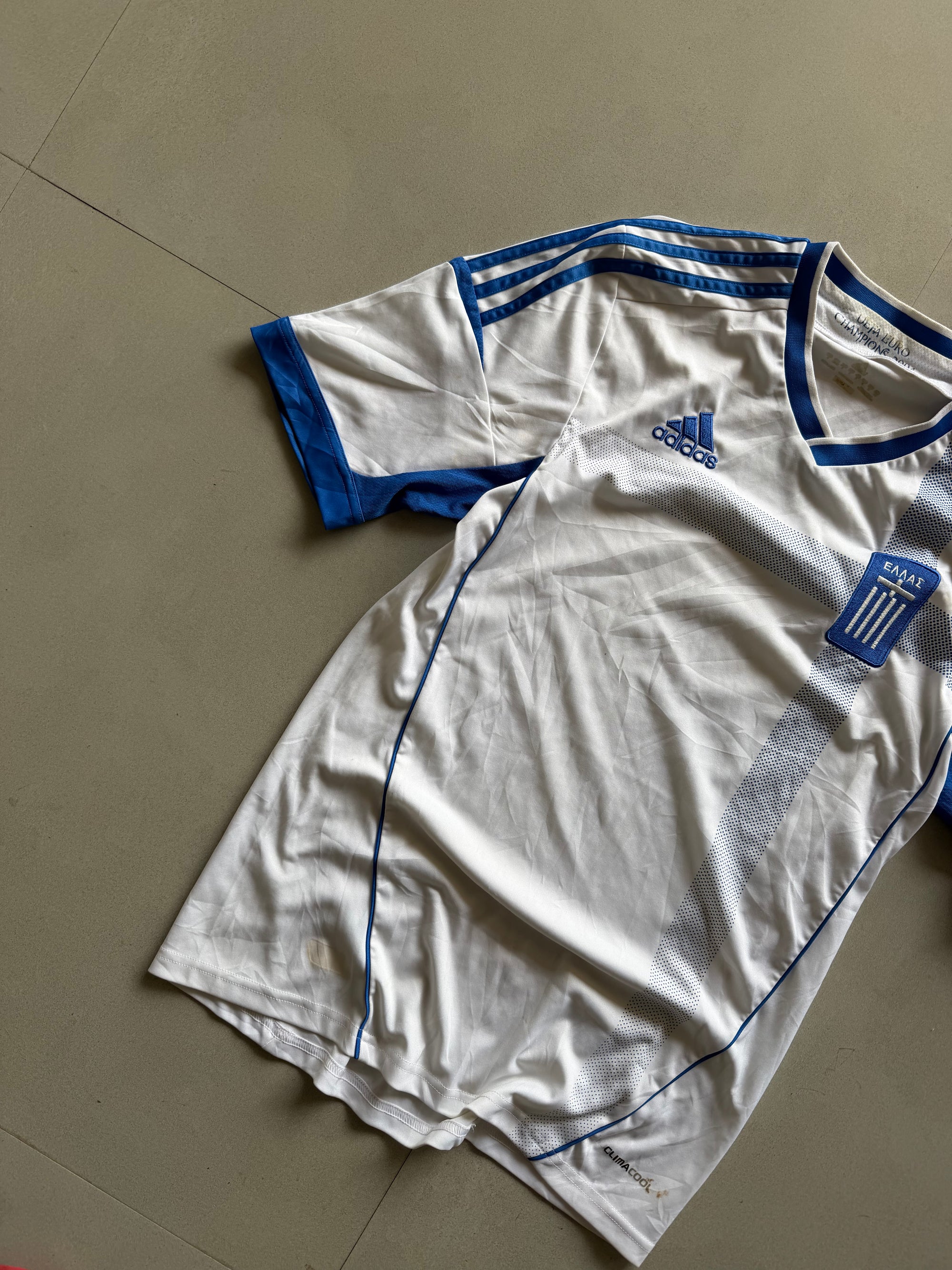 2012 ADIDAS GREECE JERSEY - XS