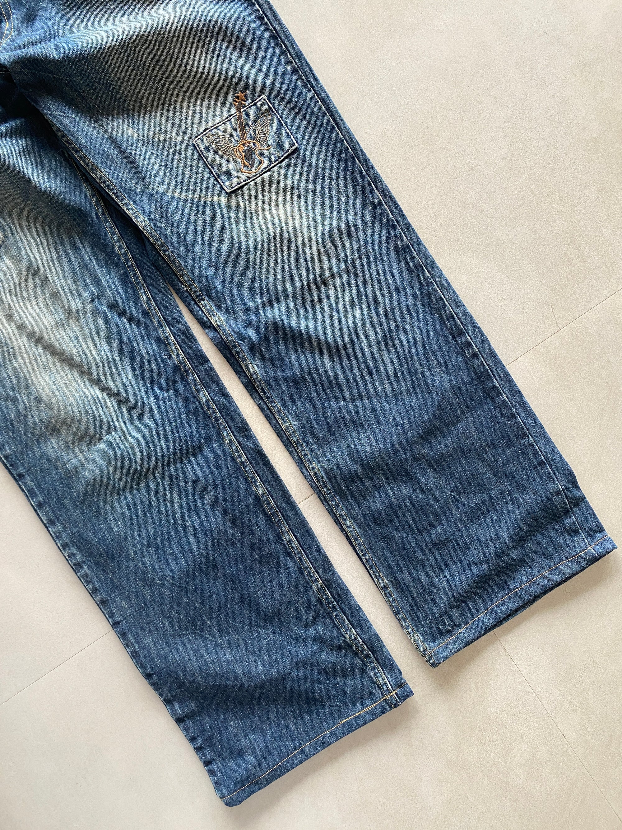 BAGGY DENIM - S
