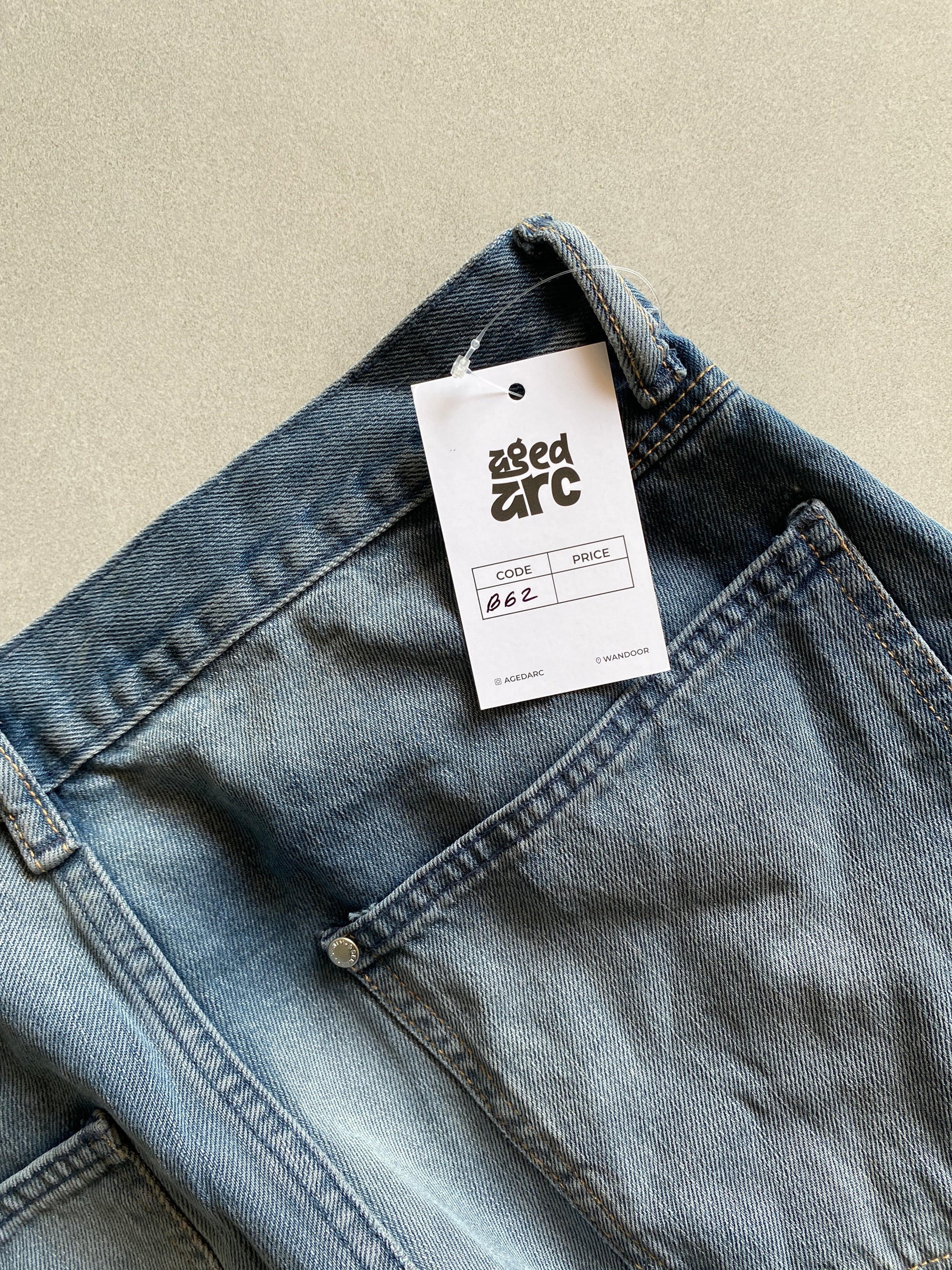 B62 BAGGY DENIM - M
