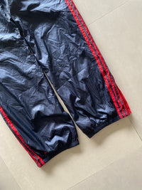 VINTAGE ADIDAS BAGGY STRIPED TRACK PANT - M