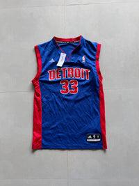 2006 ADIDAS DETROIT PISTONS NBA JERSEY -  M