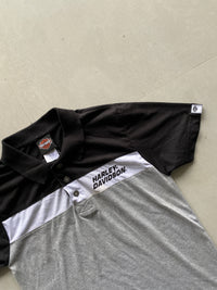 VINTAGE HARLEY DAVIDSON POLO SHIRT - XS