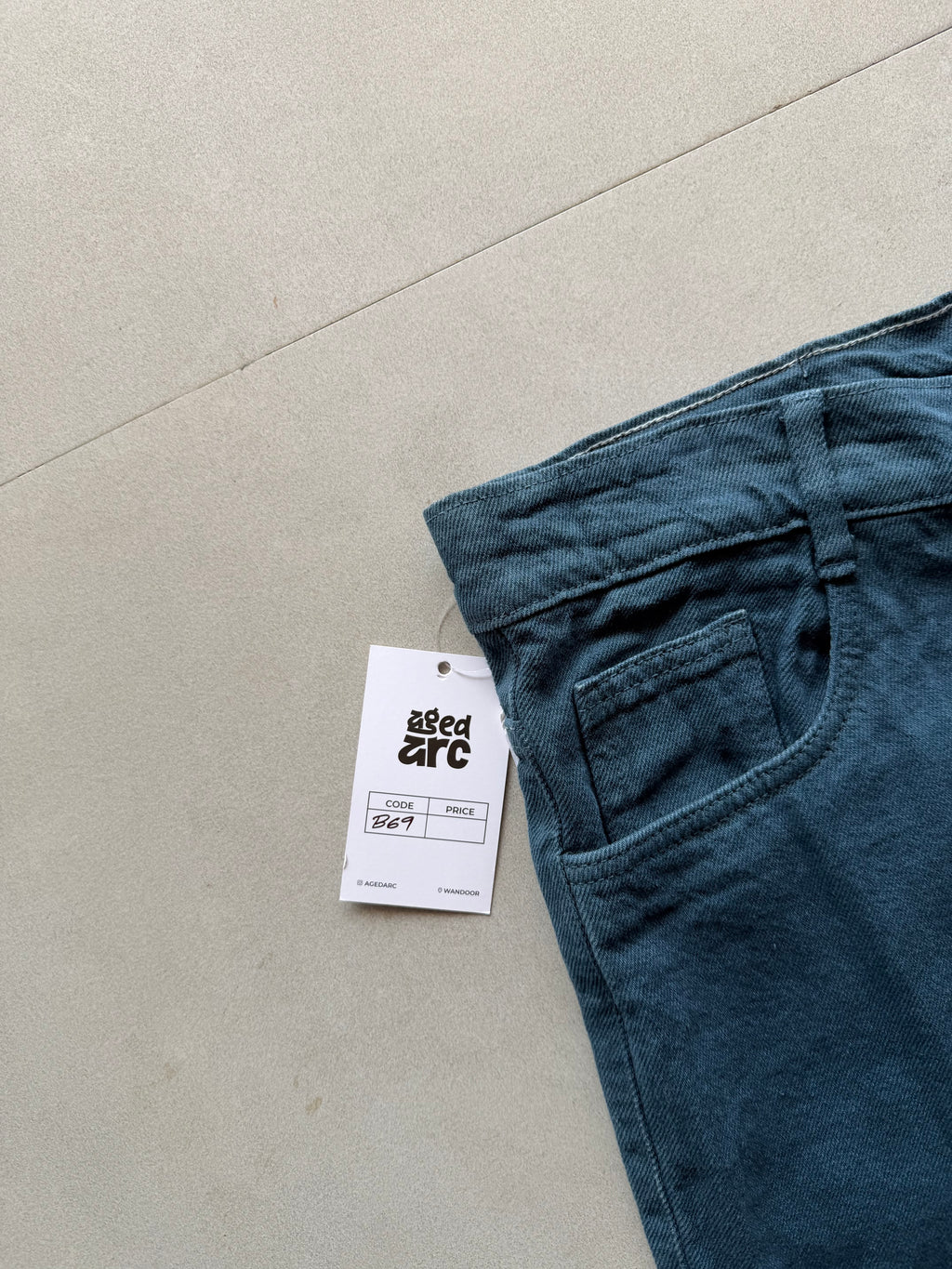 B69 BAGGY DENIM - M