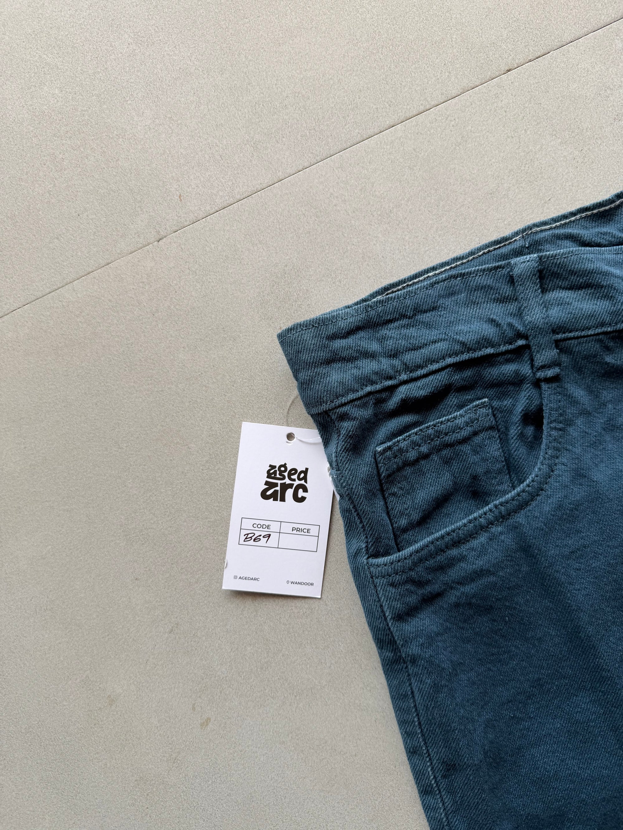 B69 BAGGY DENIM - M
