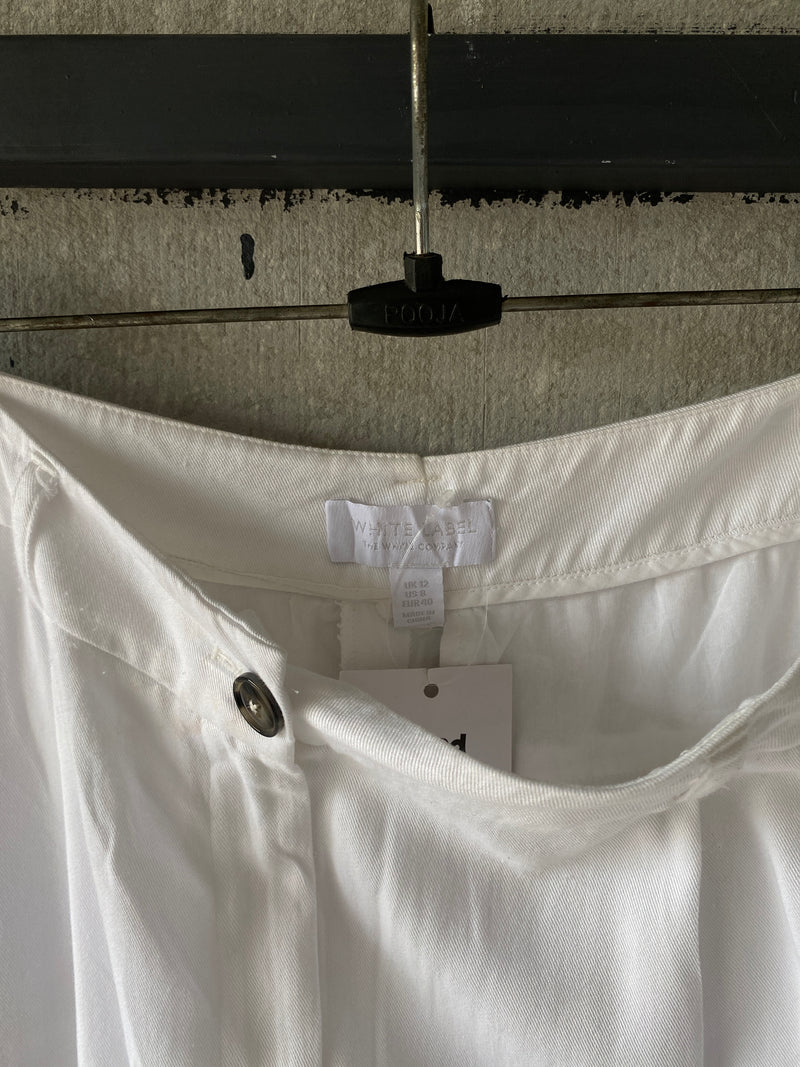 WHITE LABEL BAGGY TRACK PANT - M