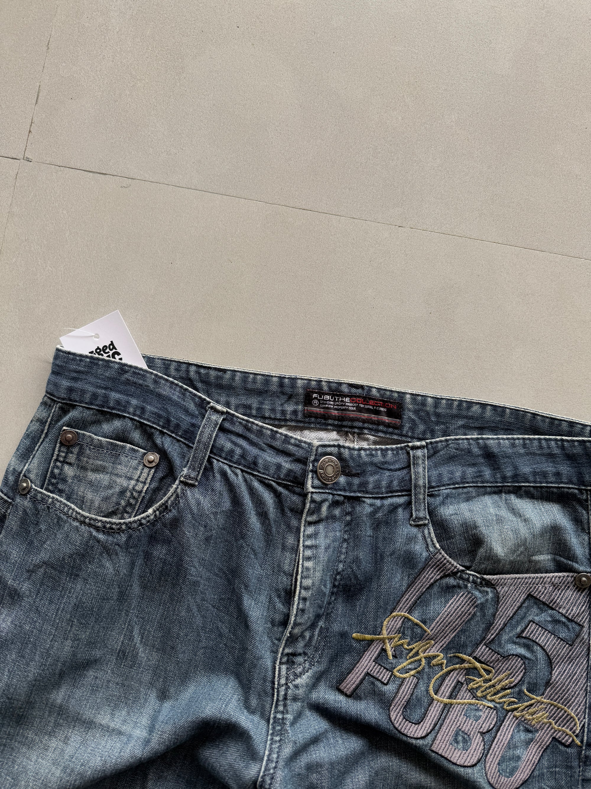 VINTAGE FUBU THE COLLECTION DENIM -