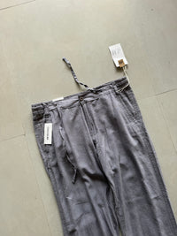 H&M GREY LINEN PANT - L