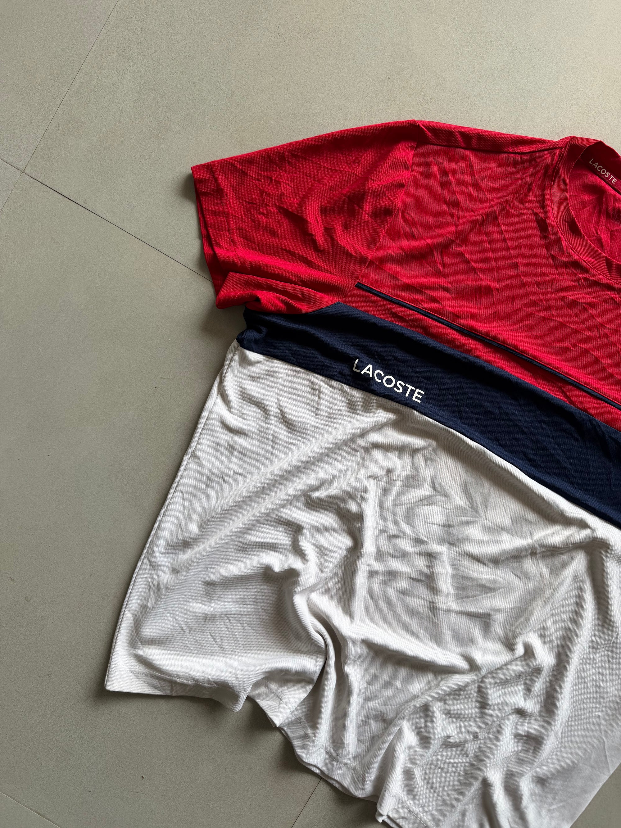 LACOSTE DRI FIT TEE - XL