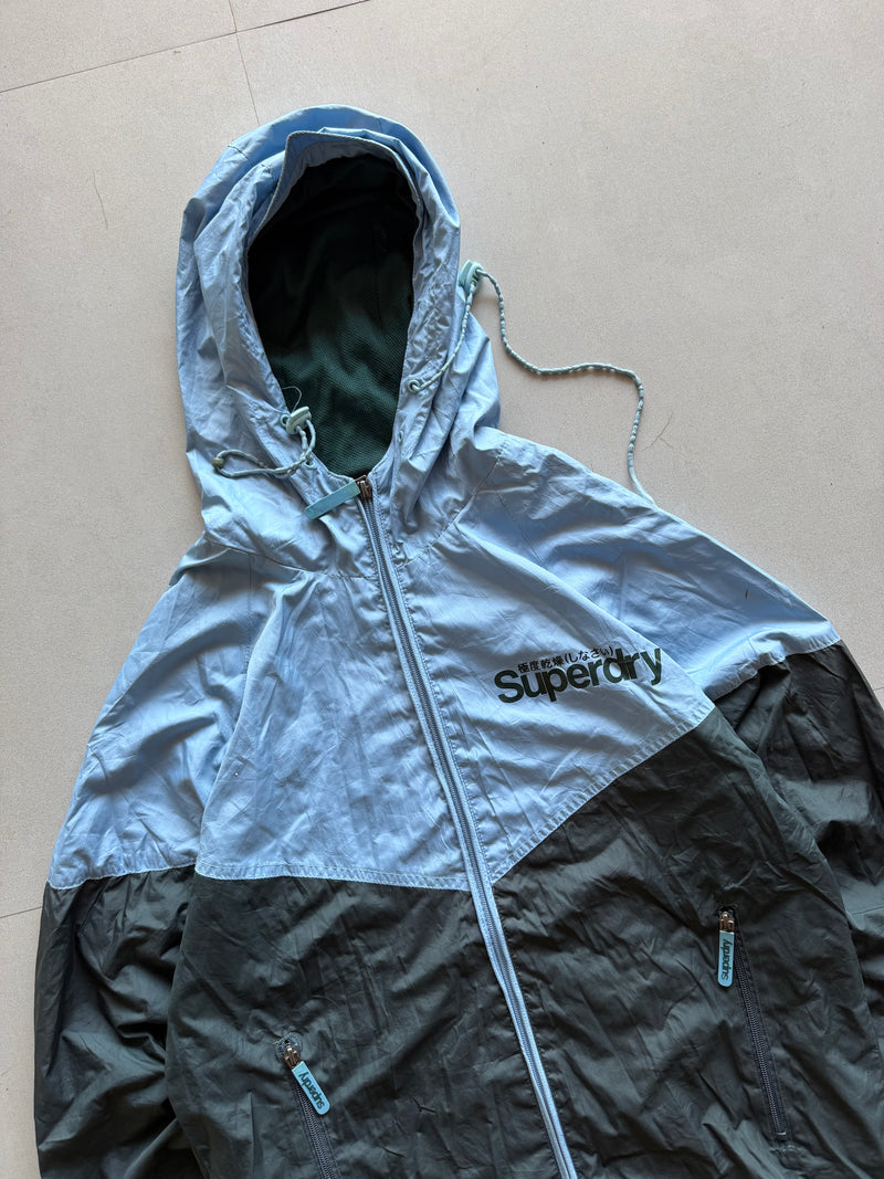 SUPERDRY HOODED JACKET - M