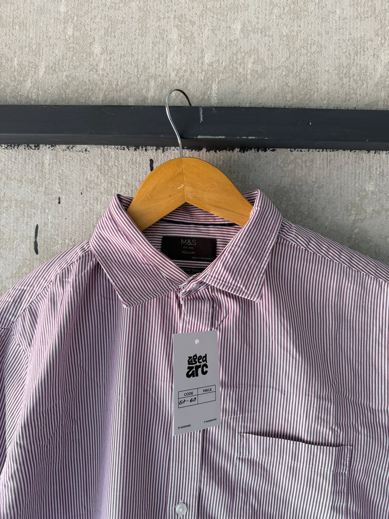 M&S STRIPED SHIRT - XL ST60