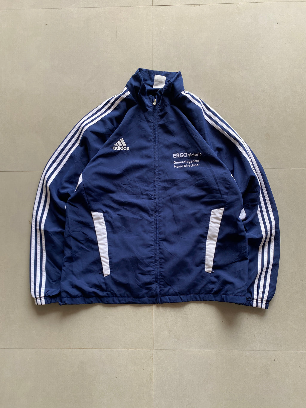 ADIDAS STRIPED JACKET - XL