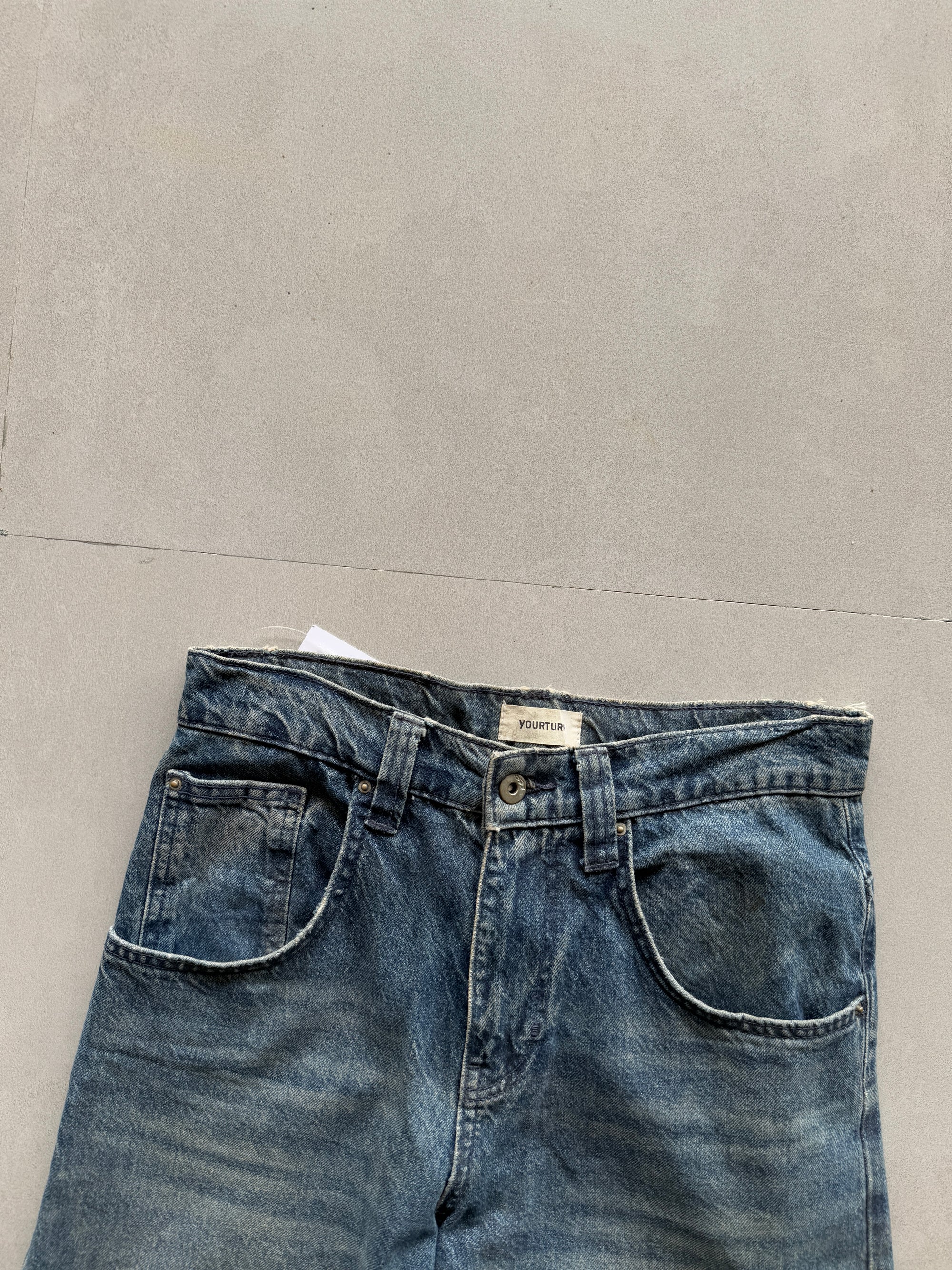 YOUR TURN BAGGY HIP HOP DENIM - M