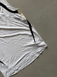 ADIDAS STRIPED TANK TOP - M