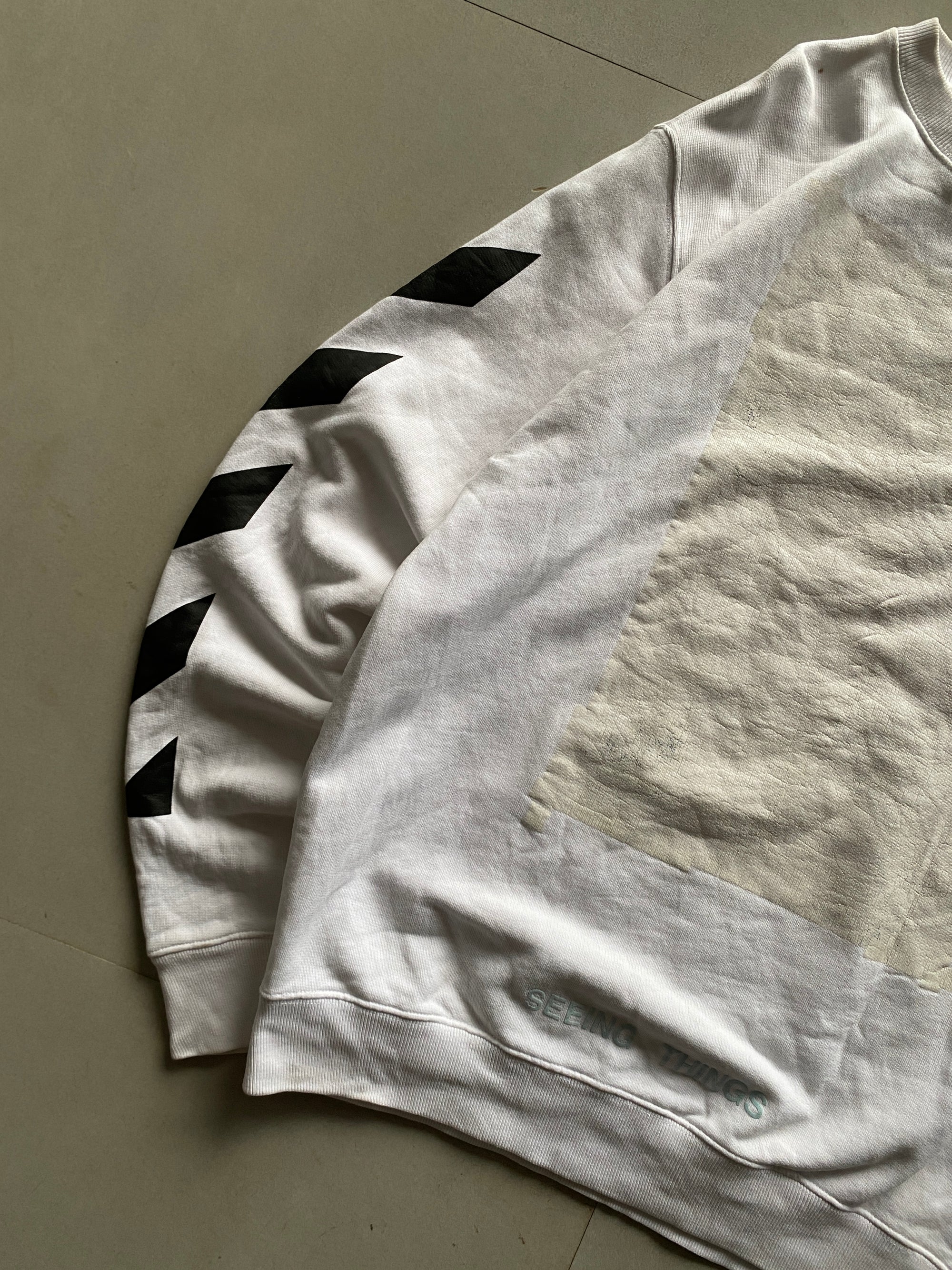 OFF WHITE SWEATSHIRT - L