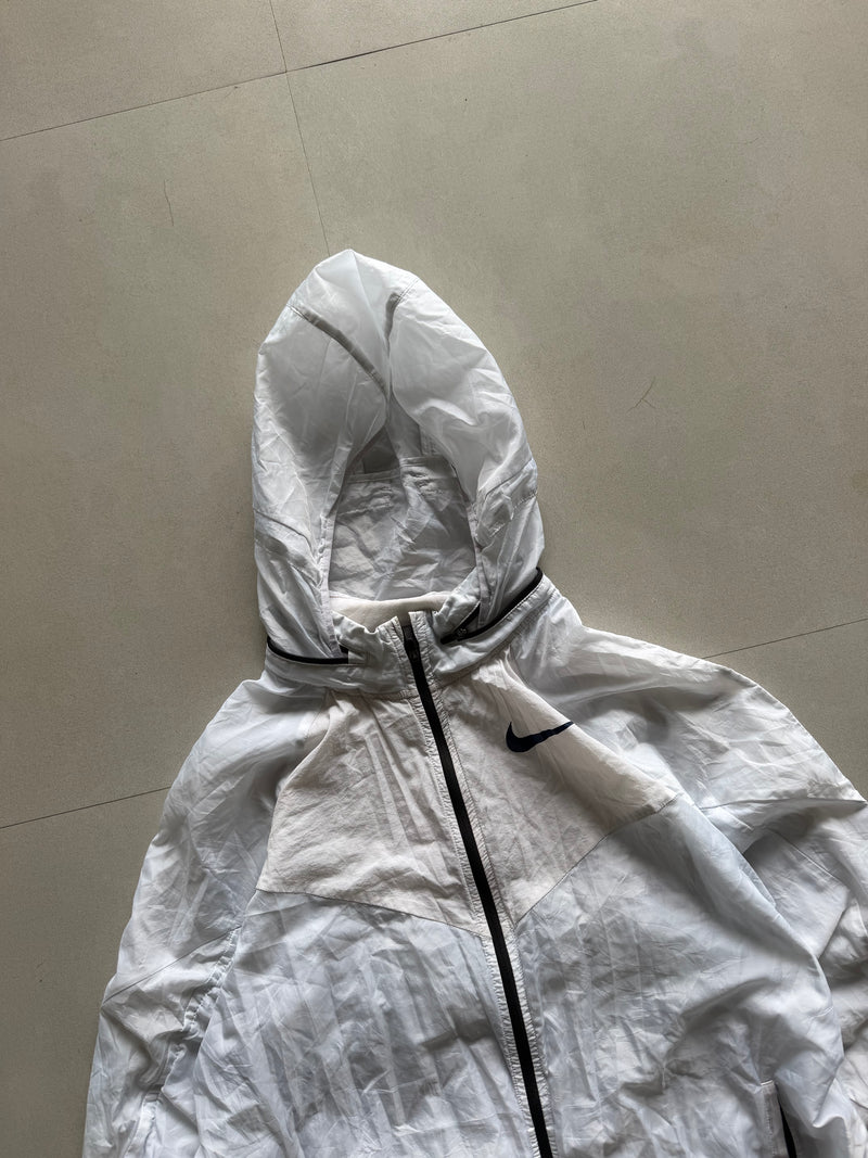 VINTAGE NIKE HOODED RUNNING JACKET -