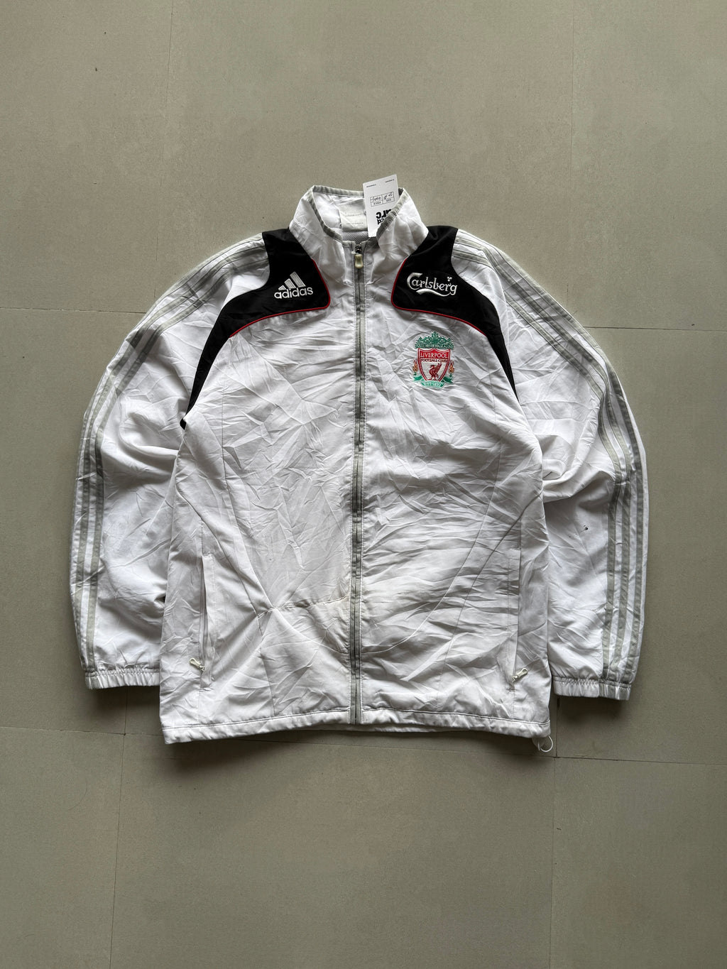 ADIDAS 2008 VINTAGE LIVERPOOL JACKET - M