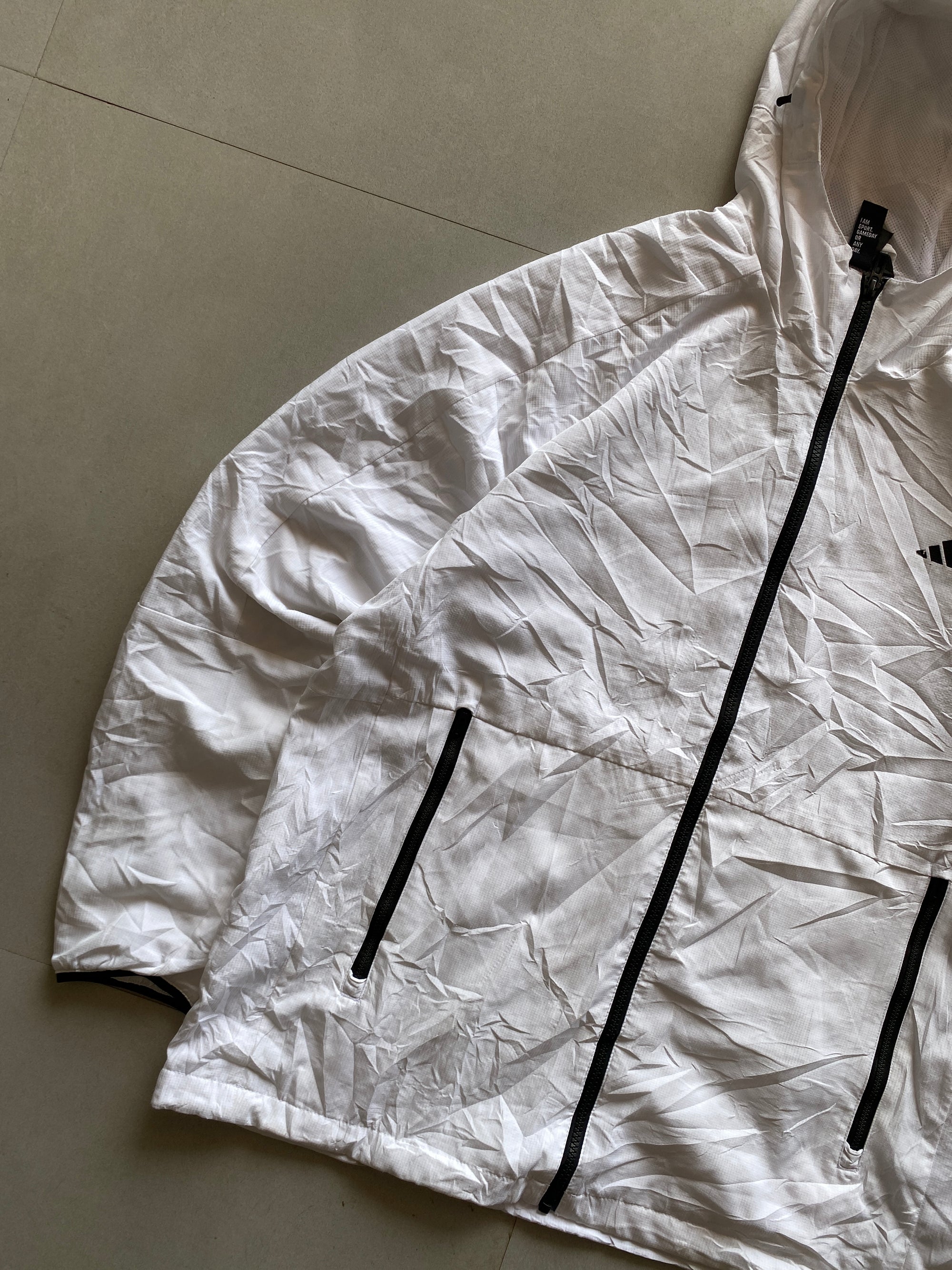 ADIDAS HOODED JACKET -