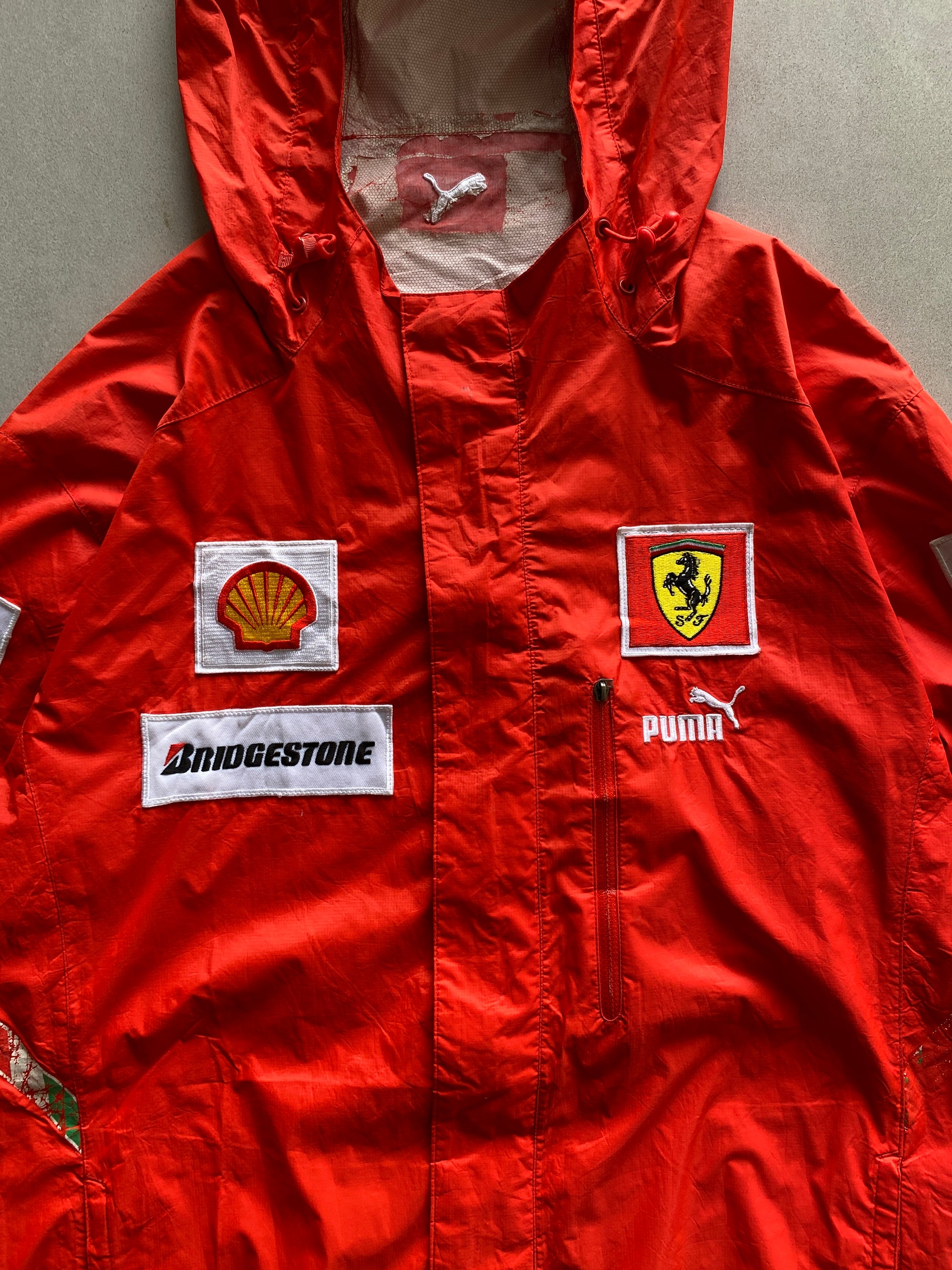 VINTAGE FERRARI PUMA JACKET - L