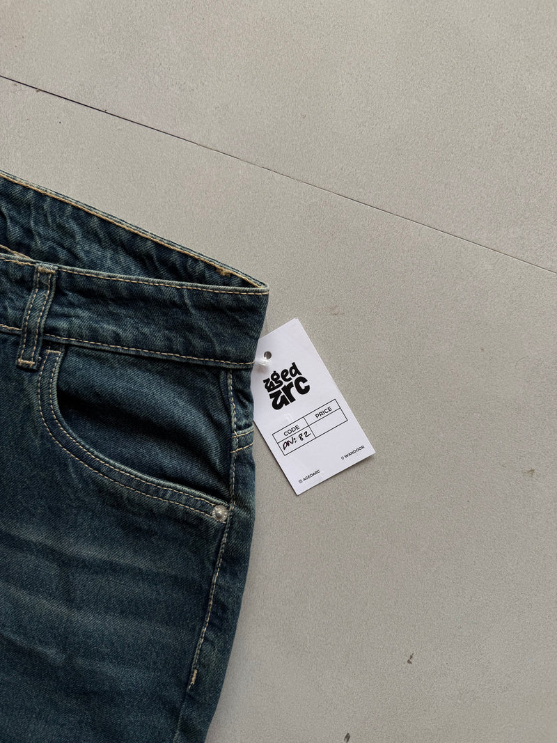 DN82 WIDELEG DENIM - M