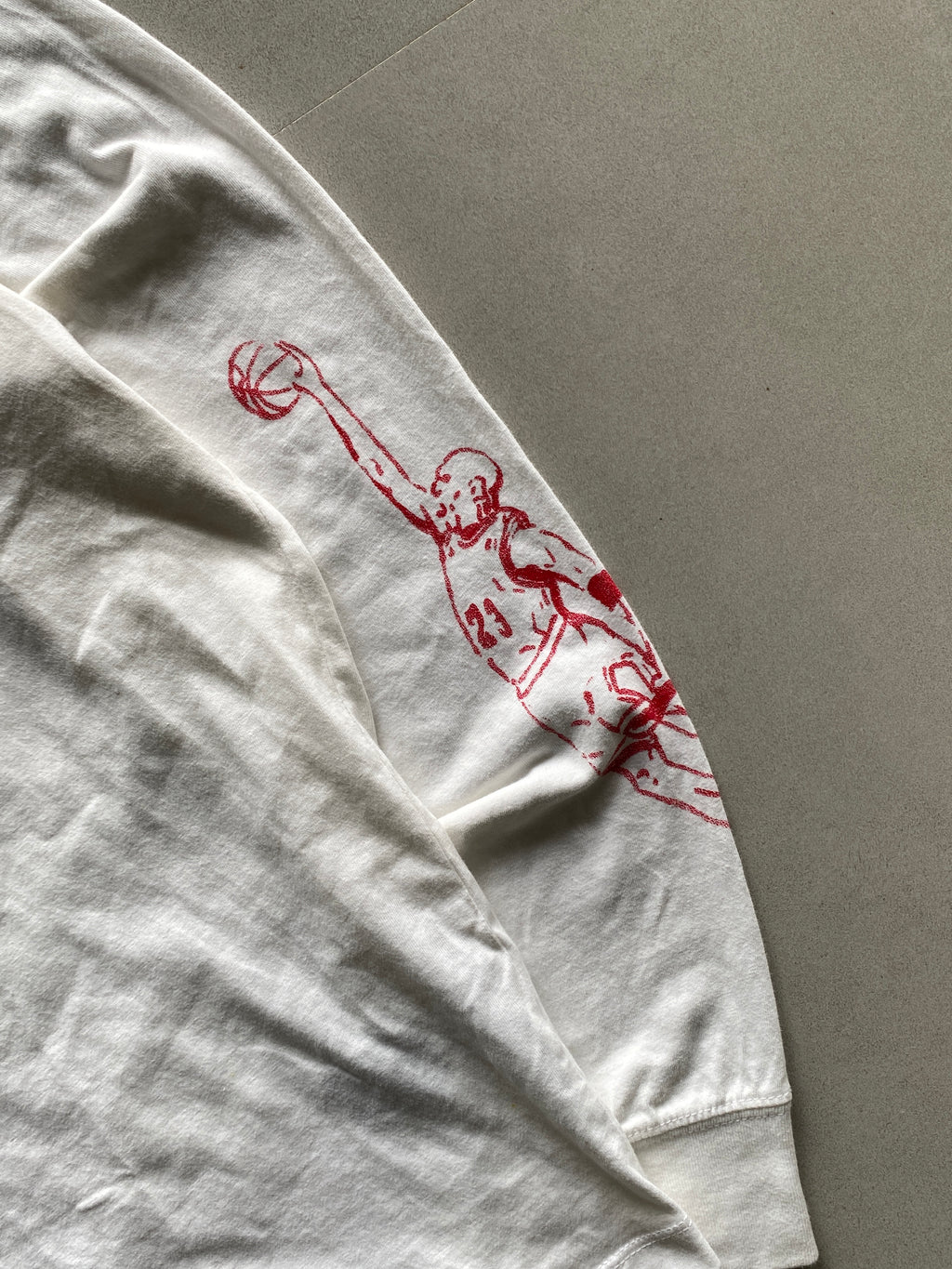 JORDAN JUMP MAN FULL SLEEVE TEE - L