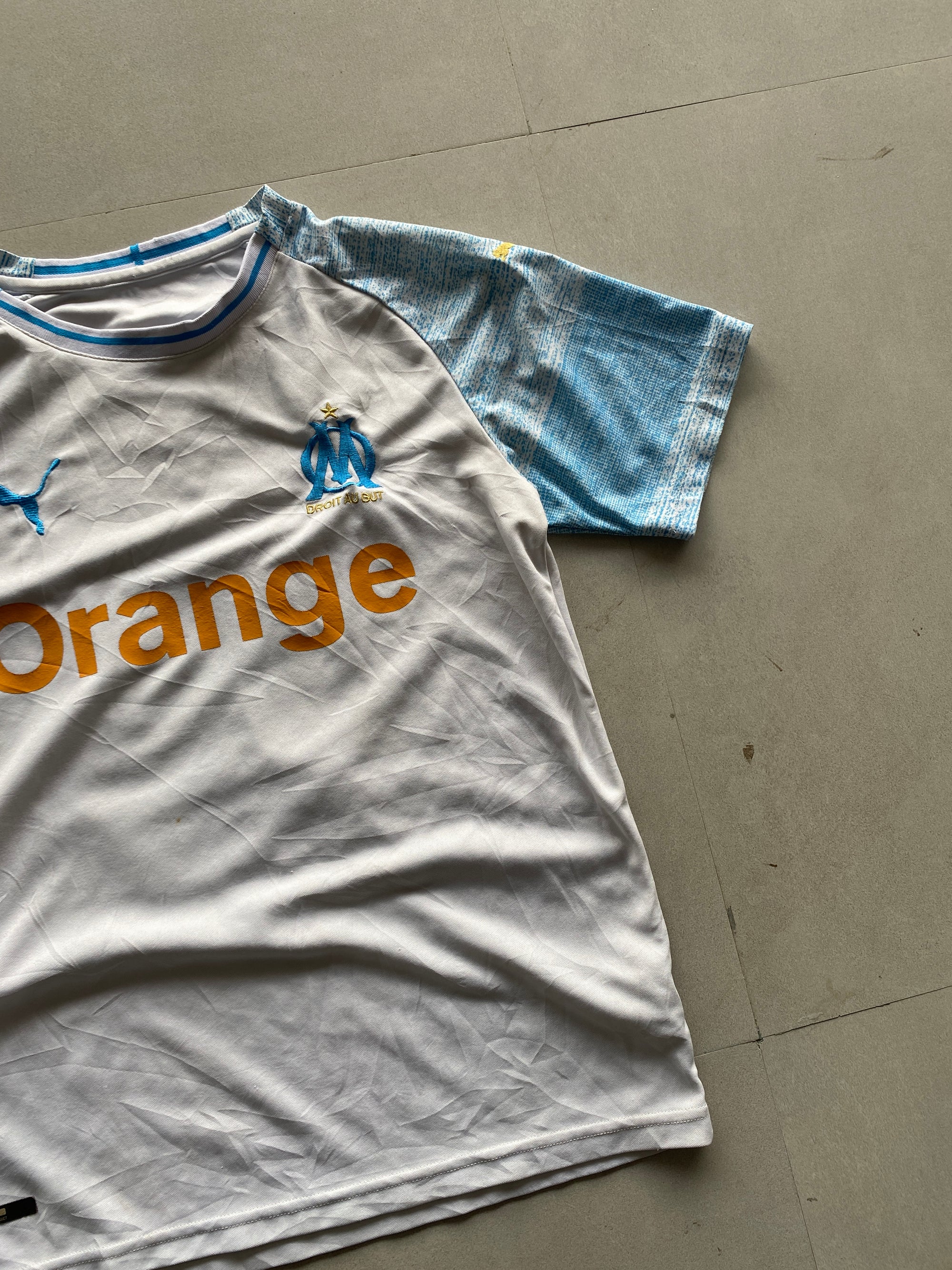2018 PUMA OLIMPIQUE MARSEILLE JERSEY - XS