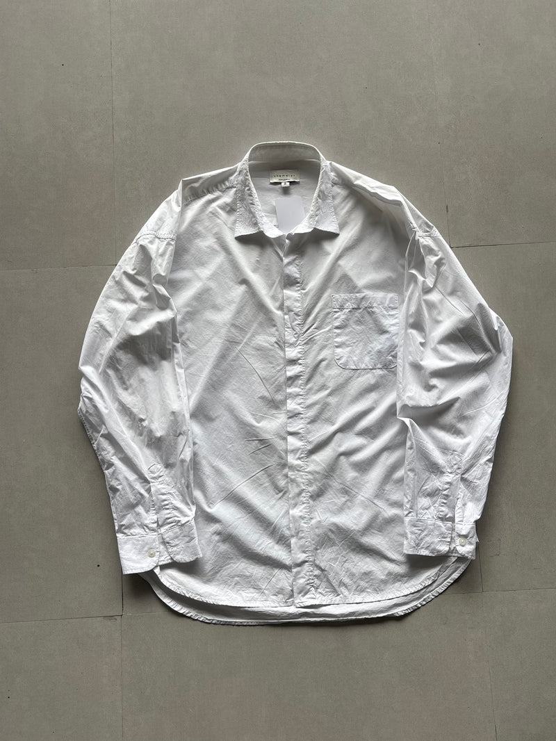THE MELOR WHITE LOOSE FIT SHIRT - M