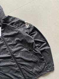 ADIDAS CAMOU HOODED JACKET - M