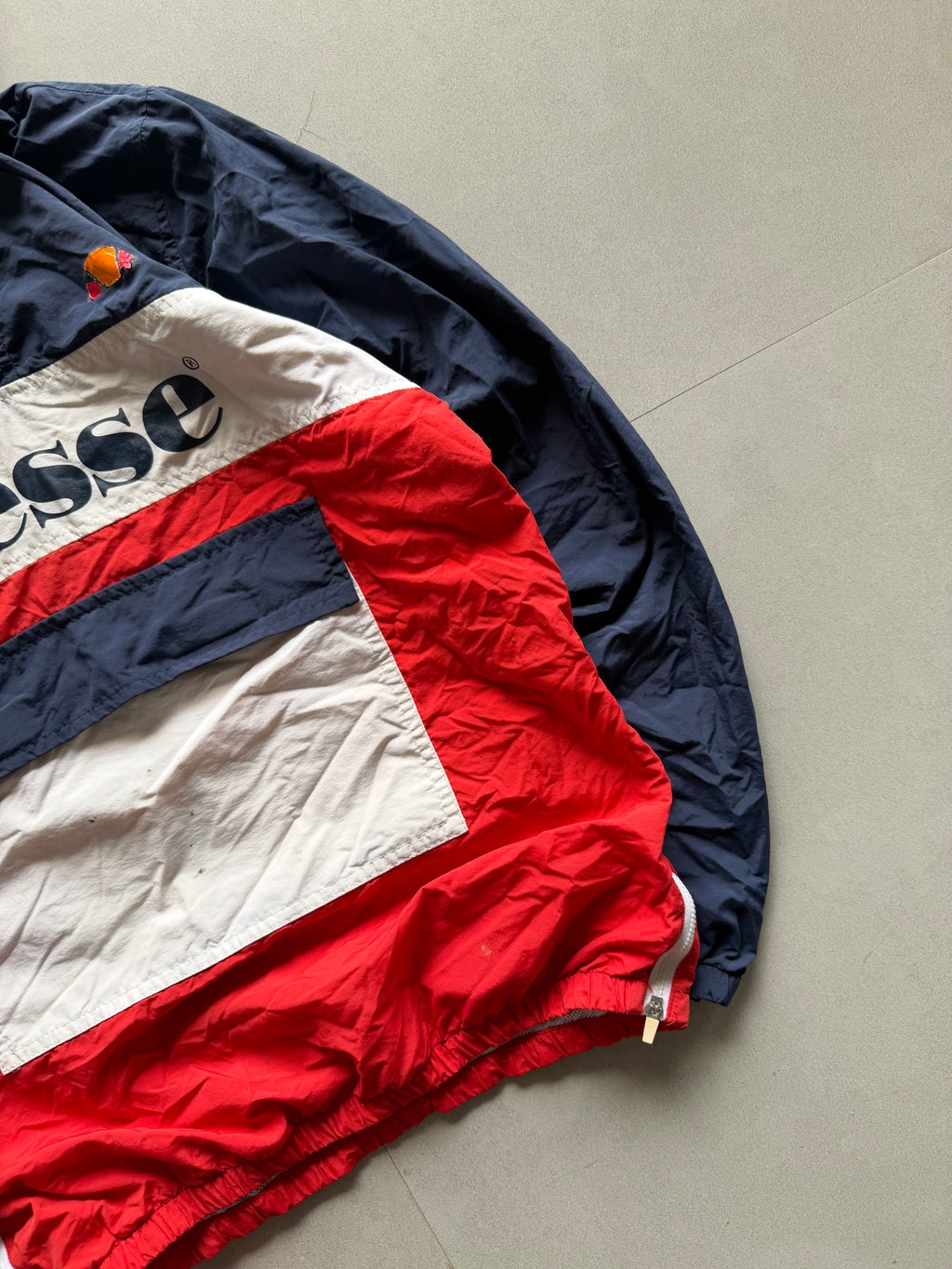 VINTAGE ELLESE HOODED JACKET - M