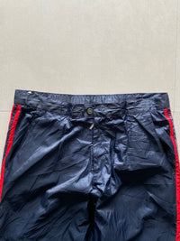 VINTAGE ADIDAS BAGGY STRIPED TRACK PANT - M