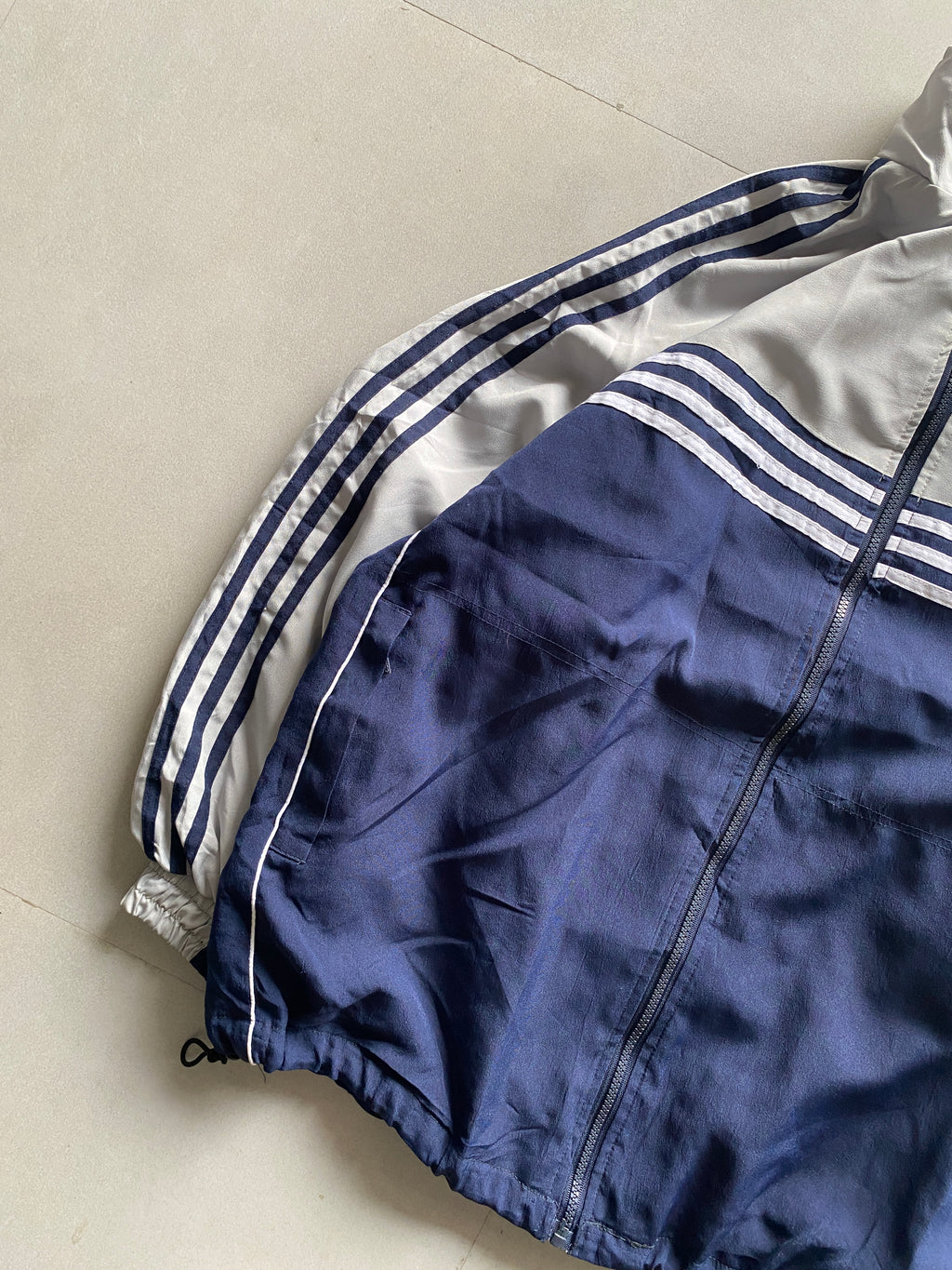 00s ADIDAS STRIPED JACKET -XL