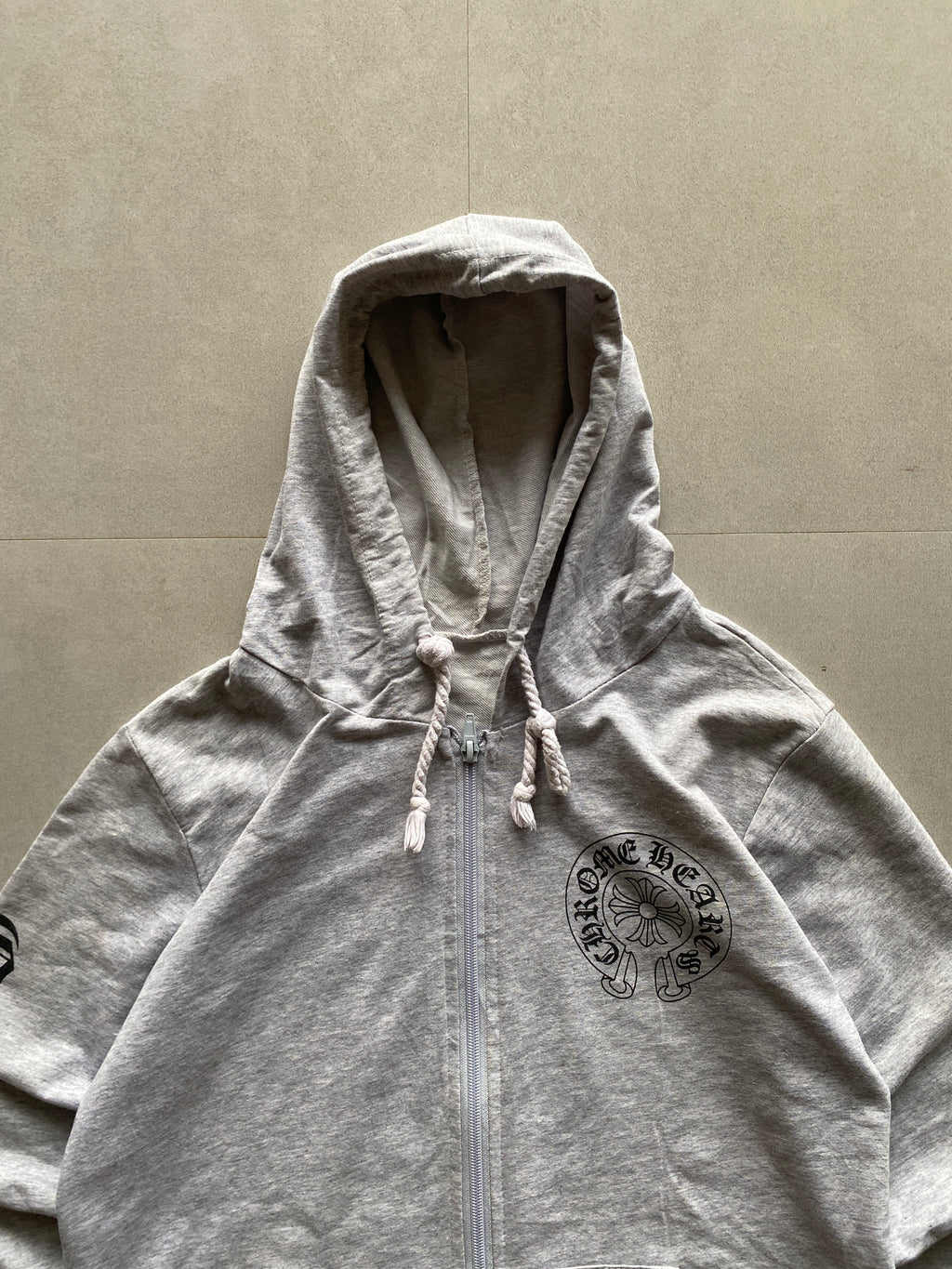 CHROME HEARTS ZIPPER HOODIE (BOOTLEG) - XS