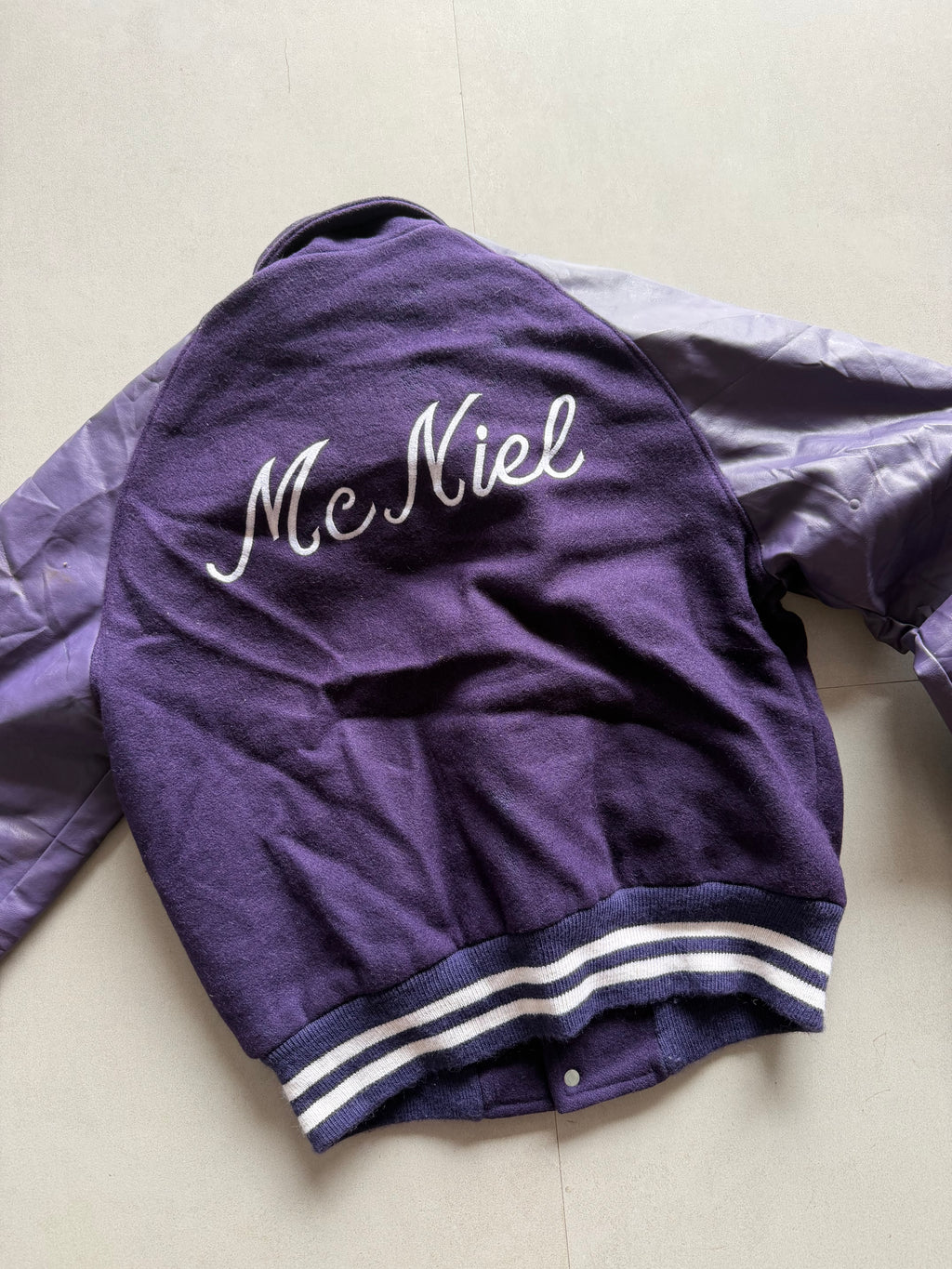 VINTAGE VARSITY JACKET - S