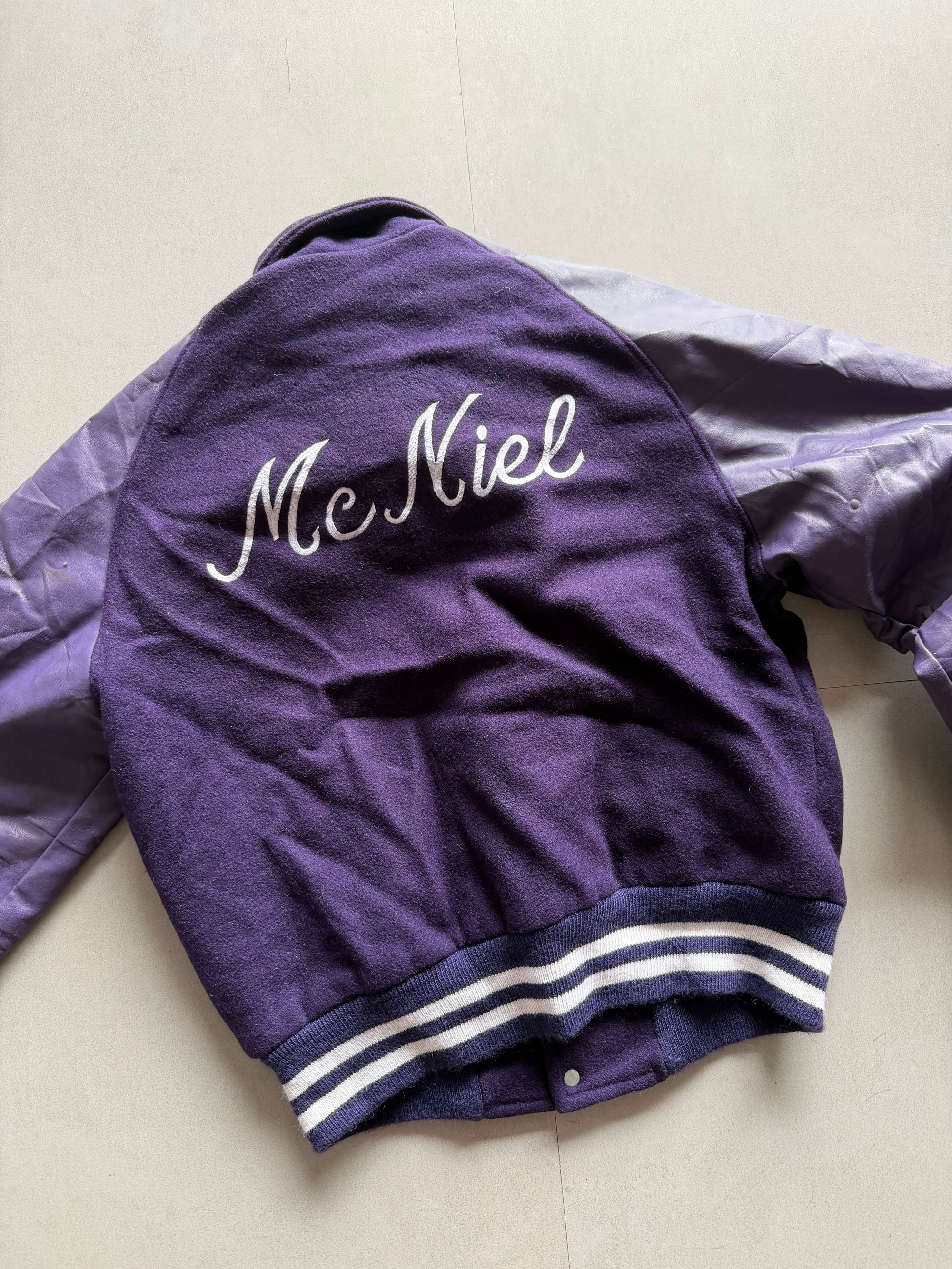VINTAGE VARSITY JACKET - S