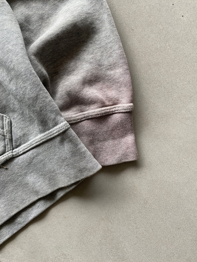 VINTAGE NIKE ZIPPER HOODIE - L