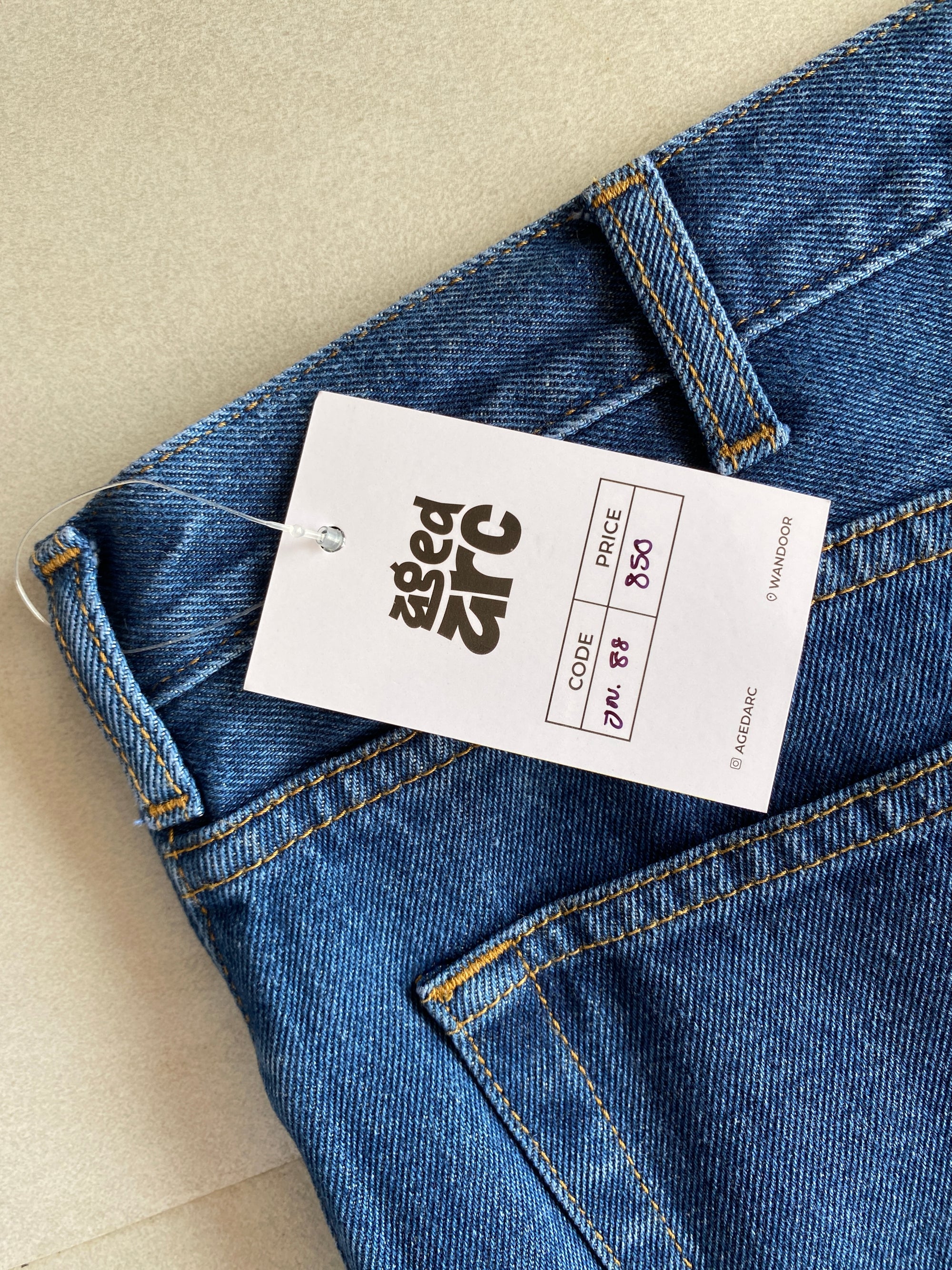 STRIGHT FIT DENIM - XL