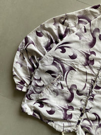 VINTAGE REEBOK PRINTED JACKET - XL