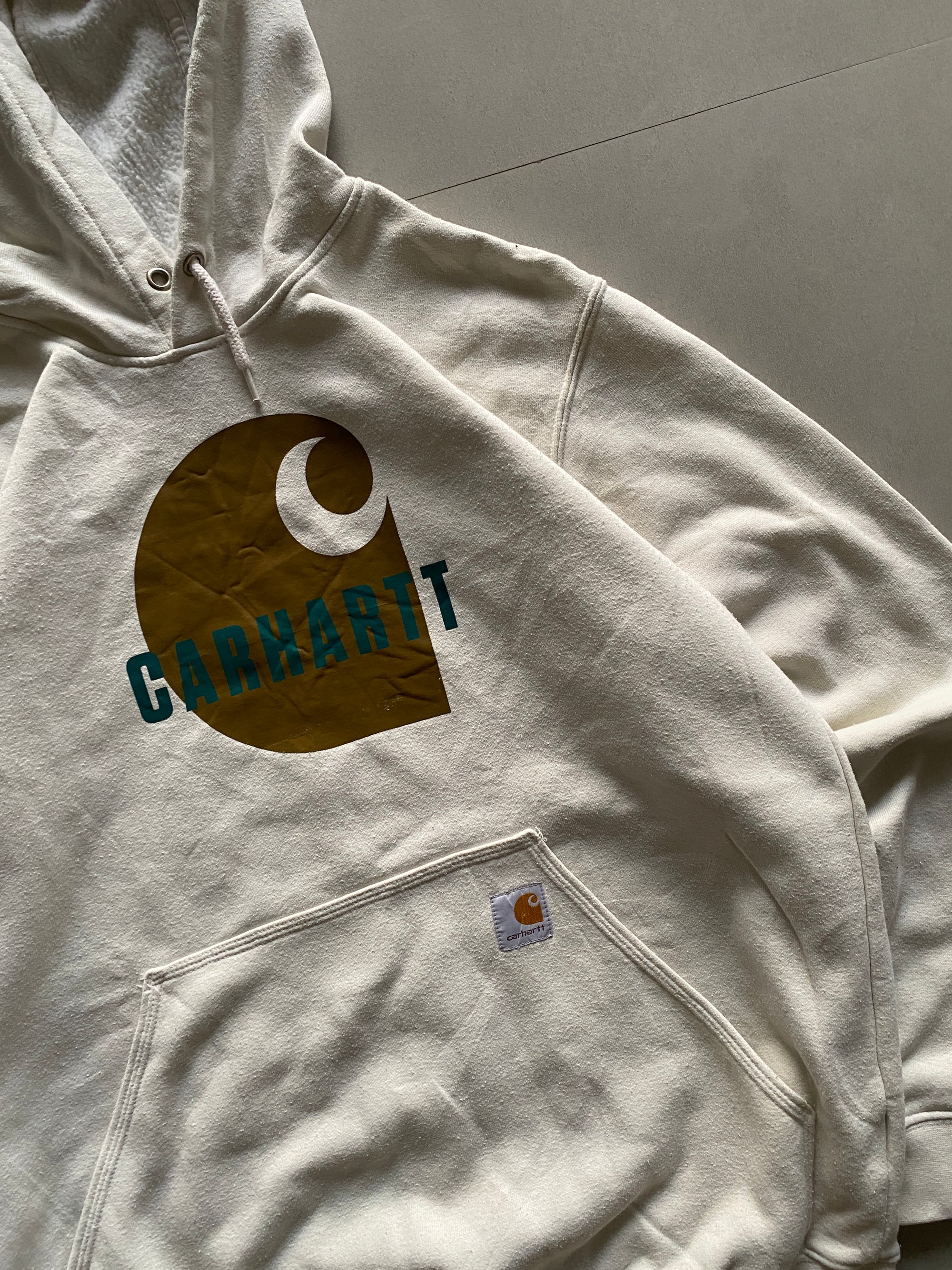 CARHARTT BIG LOGO HOODIE - XL