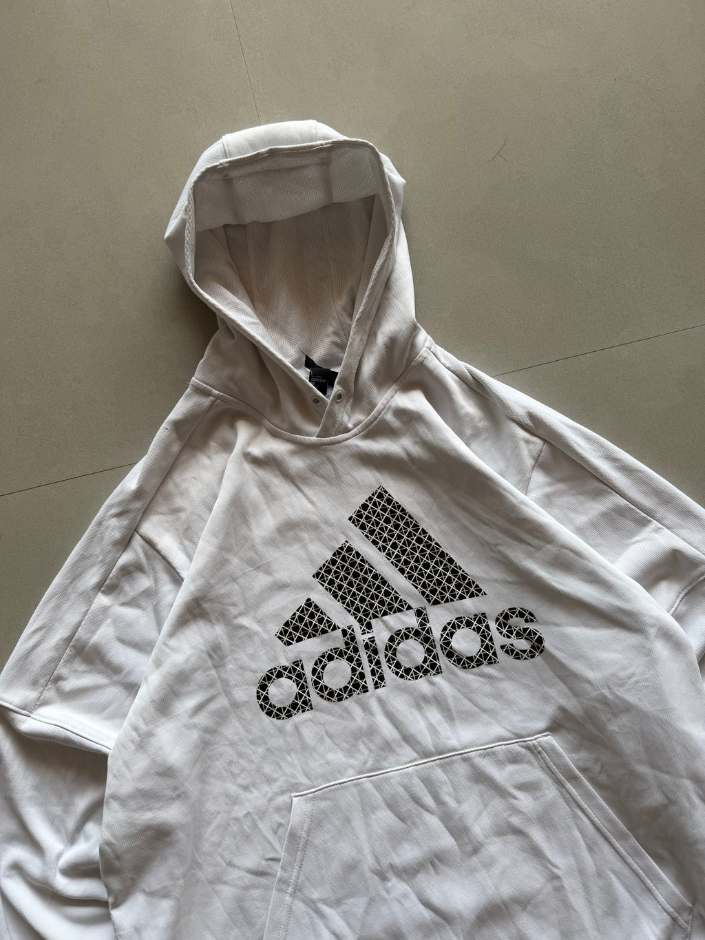 ADIDAS BIG LOGO HOODIE - XL