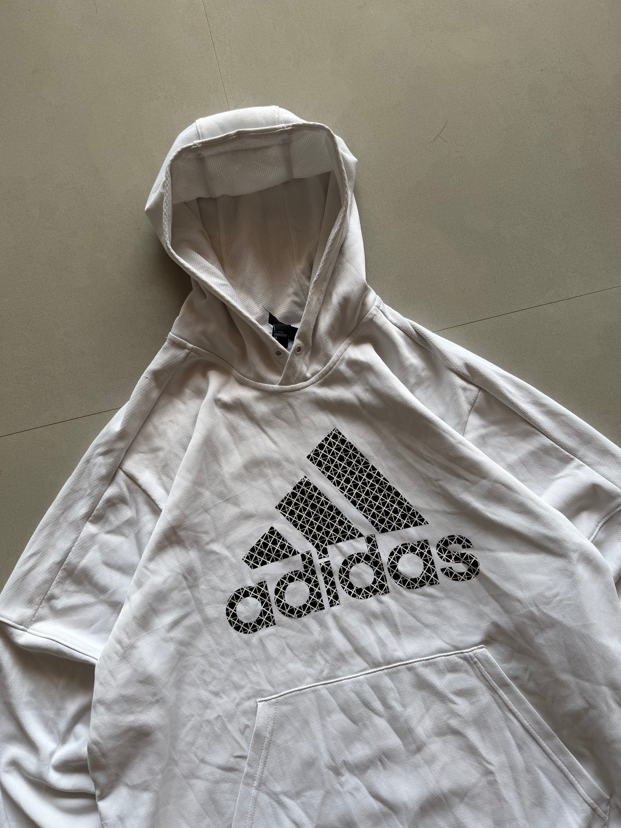 ADIDAS BIG LOGO HOODIE - XL