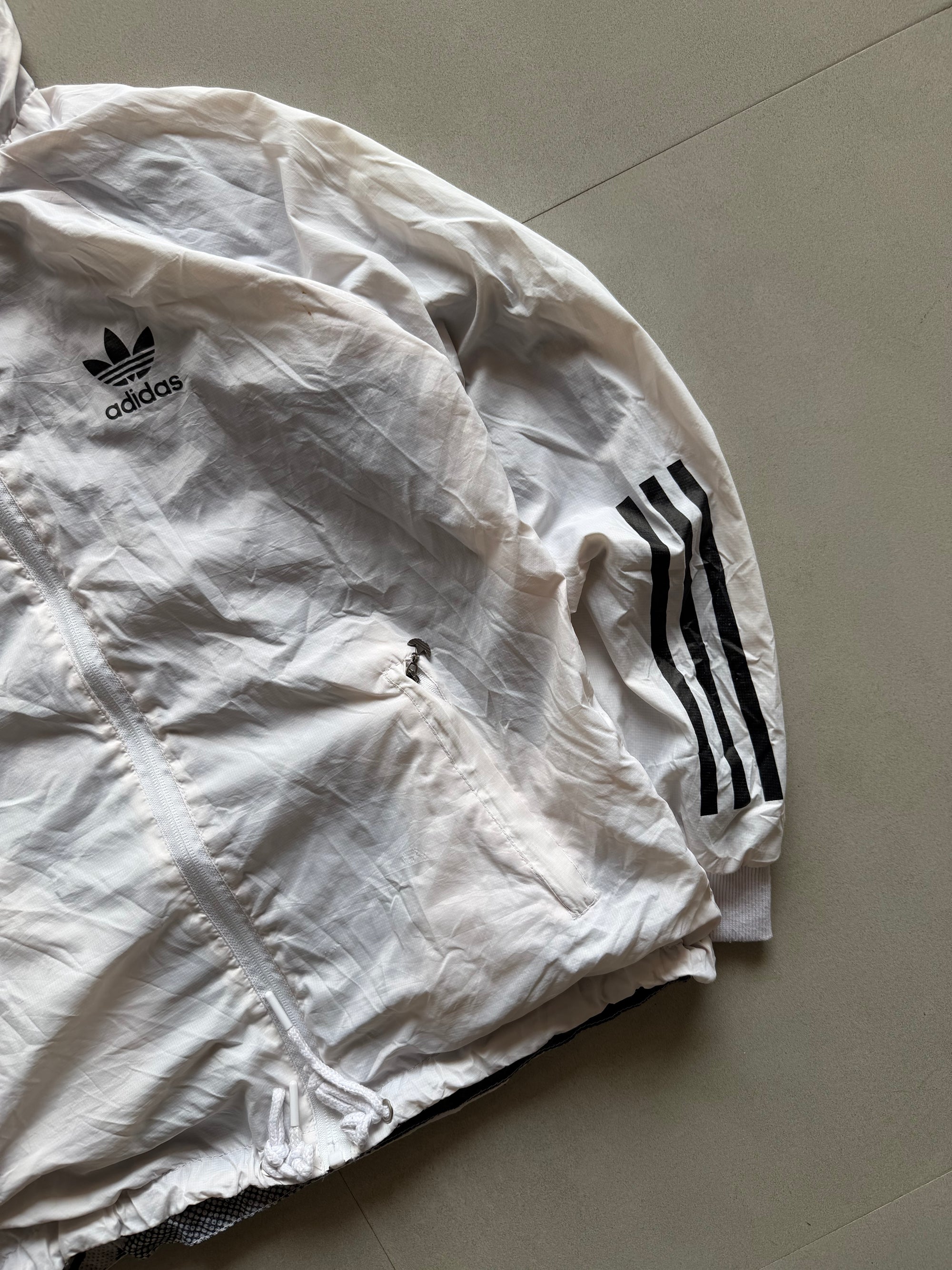 VINTAGE ADIDAS REVERSIBLE JACKET - M