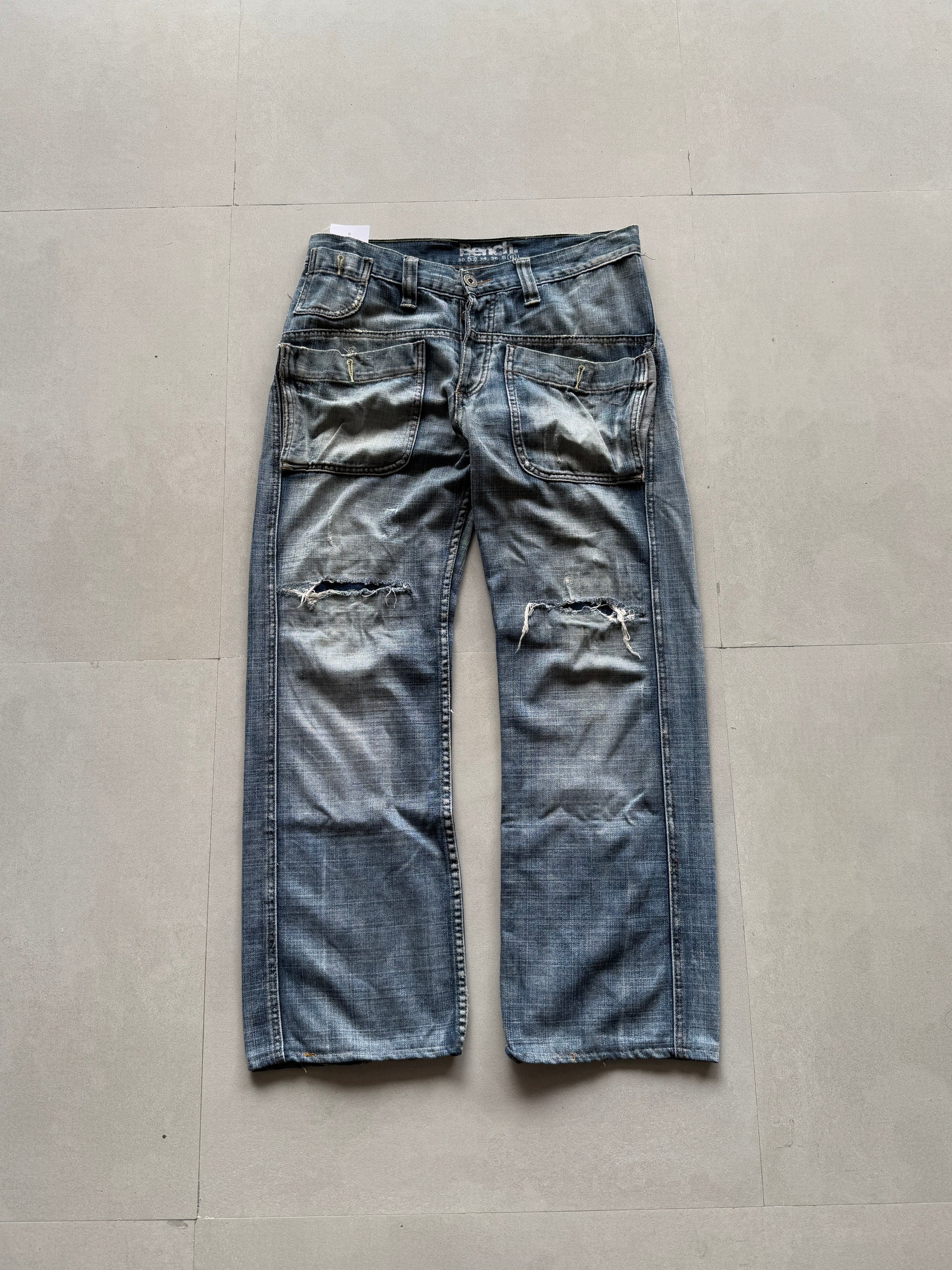 BENCH BIG POCKET HEAVY DENIM - m
