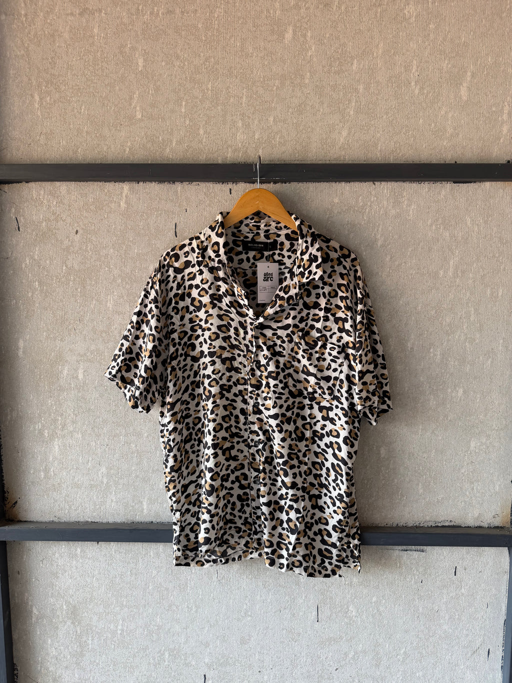 RELIGION PRINTED BEACH WEAR - L ST69
