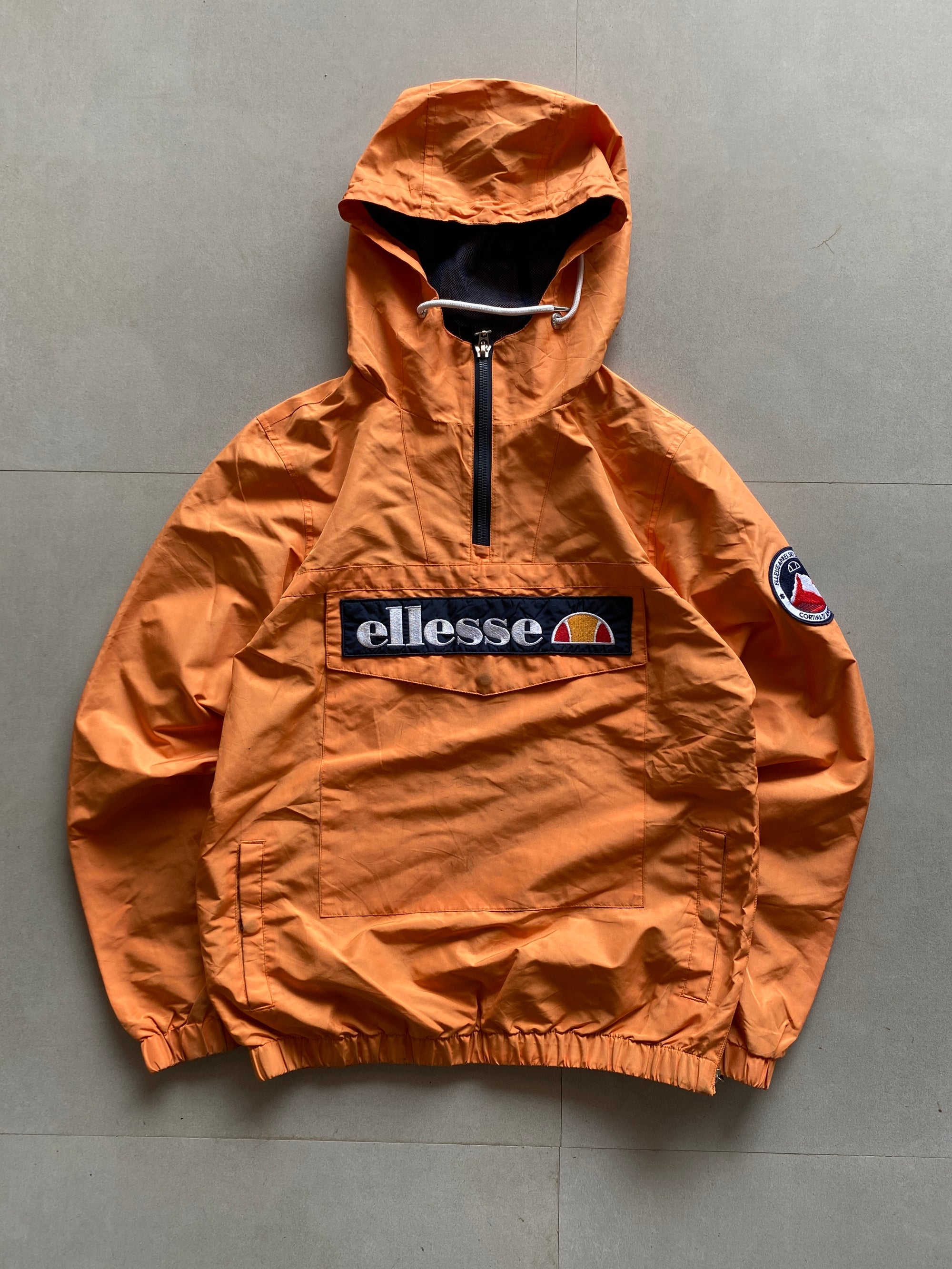 ELLESSE QUARTER ZIP JACKET -M