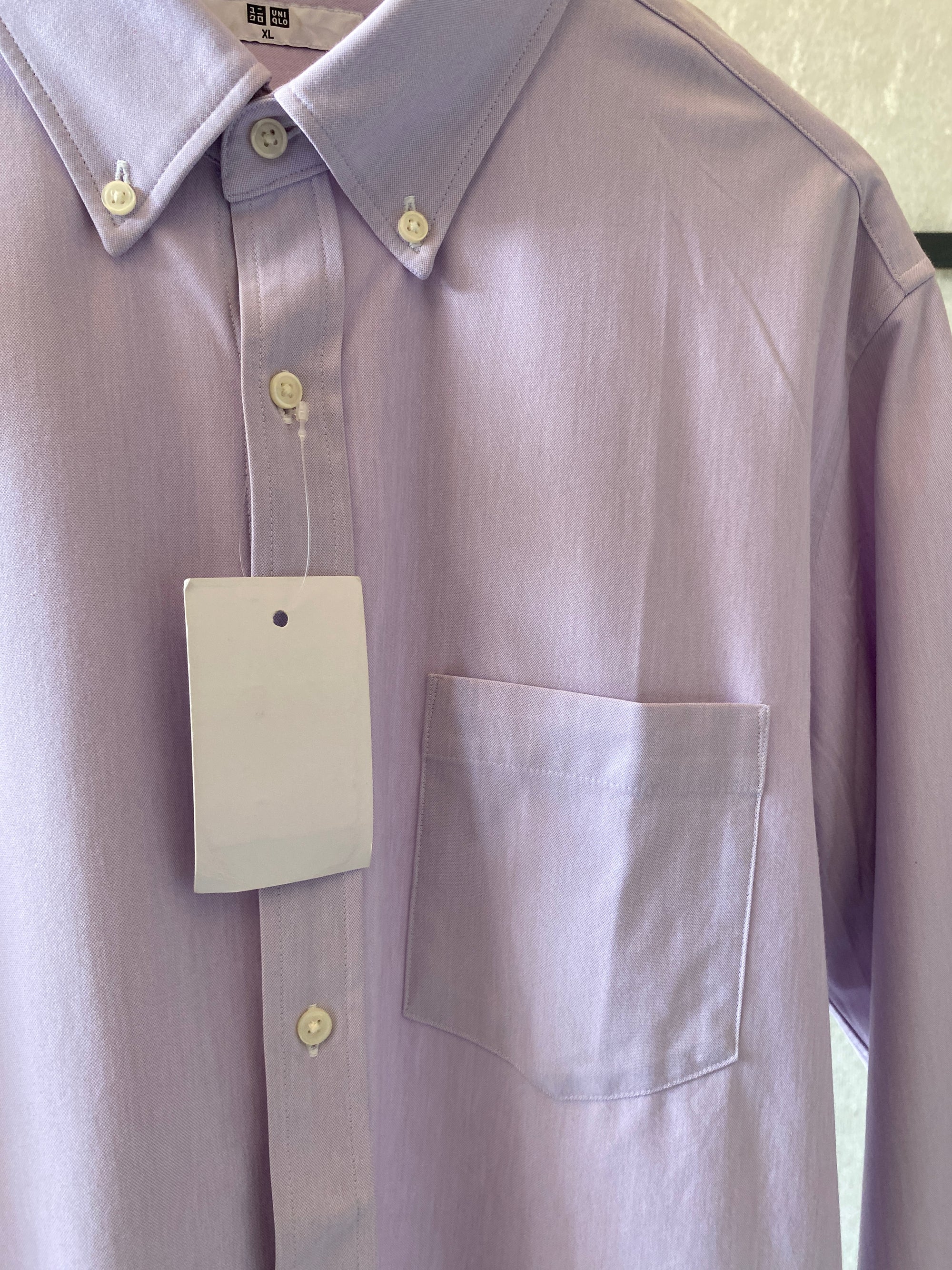 UNIQLO TEXTURED SHIRT - L