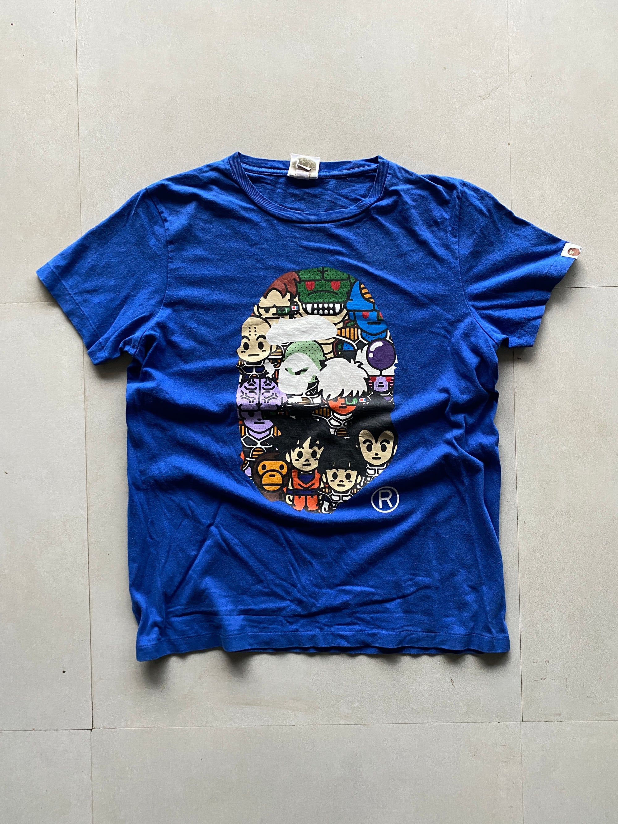 BAPE X DRAGON BALL Z BABY MILO TEE - M