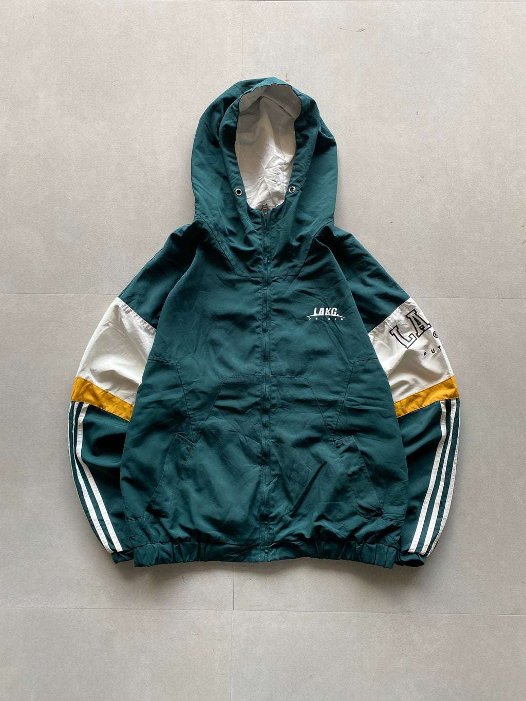 VINTAGE HOODED JACKET -  M