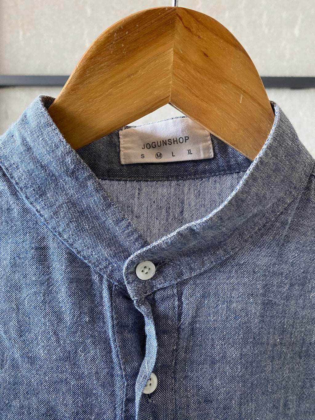 JOHUN SHOP LINEN SHIRT - M